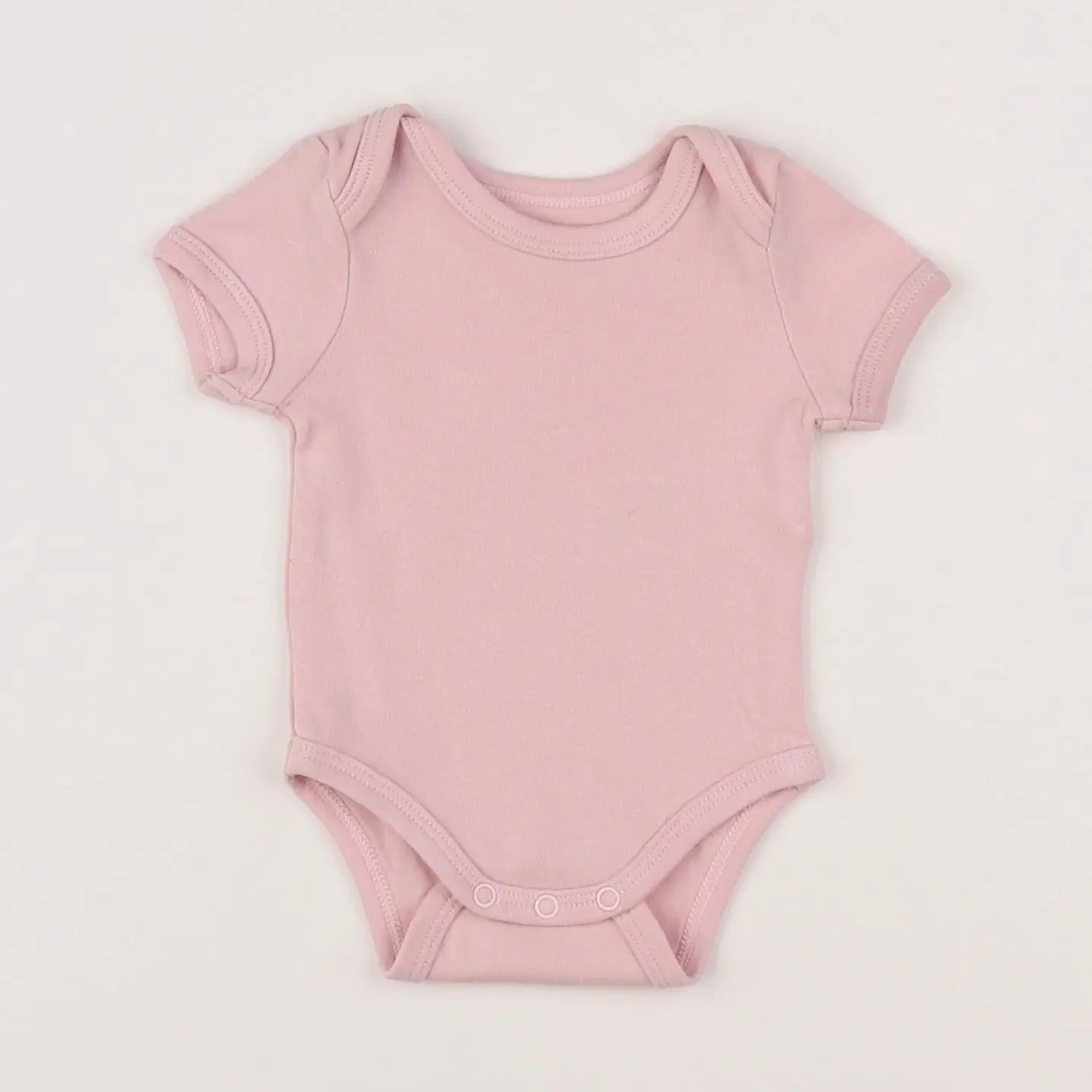 Vertbaudet - body rose - 1 mois