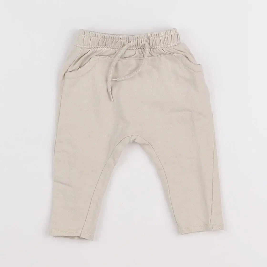 Vertbaudet - jogging beige - 3 mois