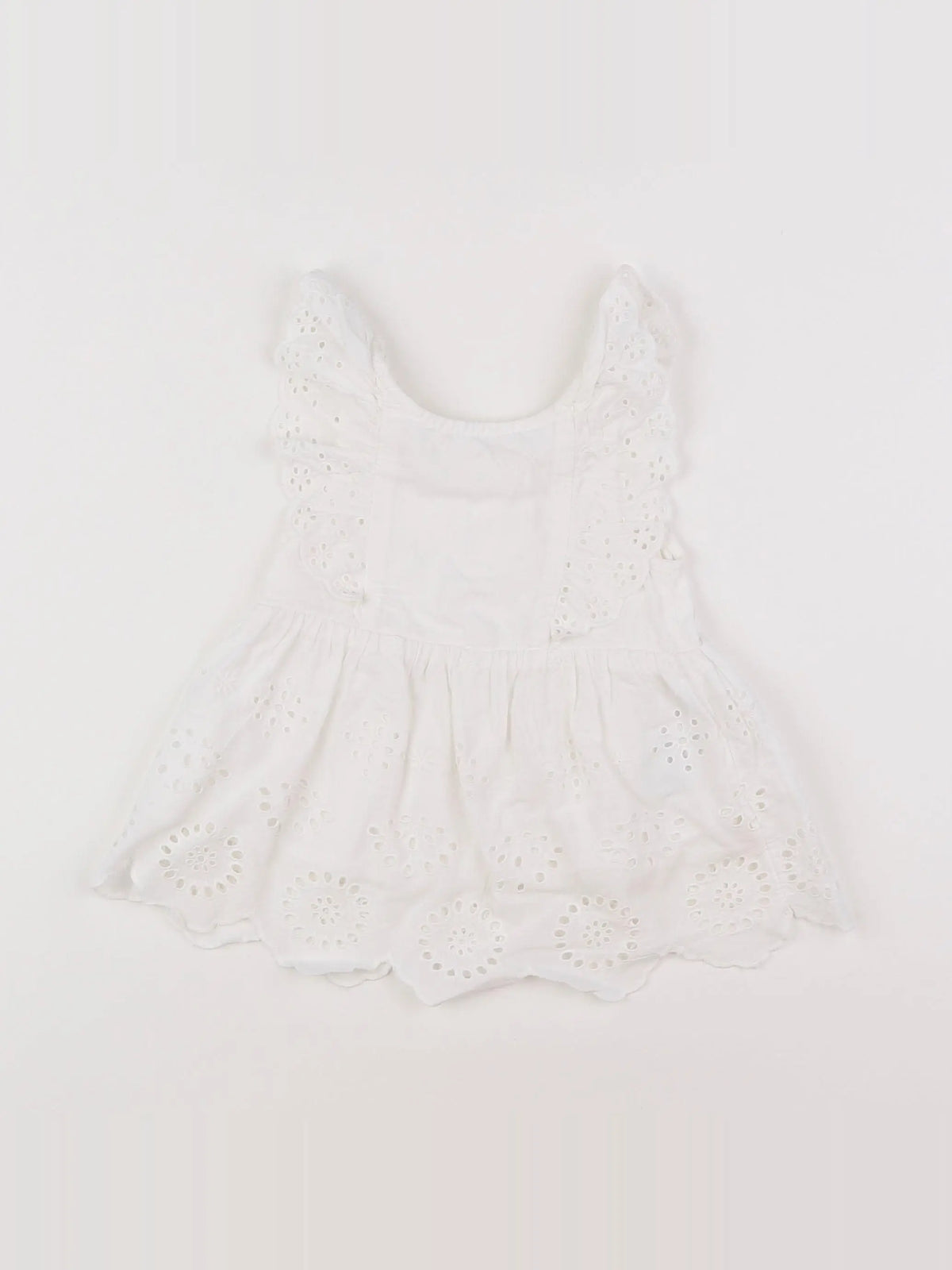 Vertbaudet - robe blanc - 3 mois