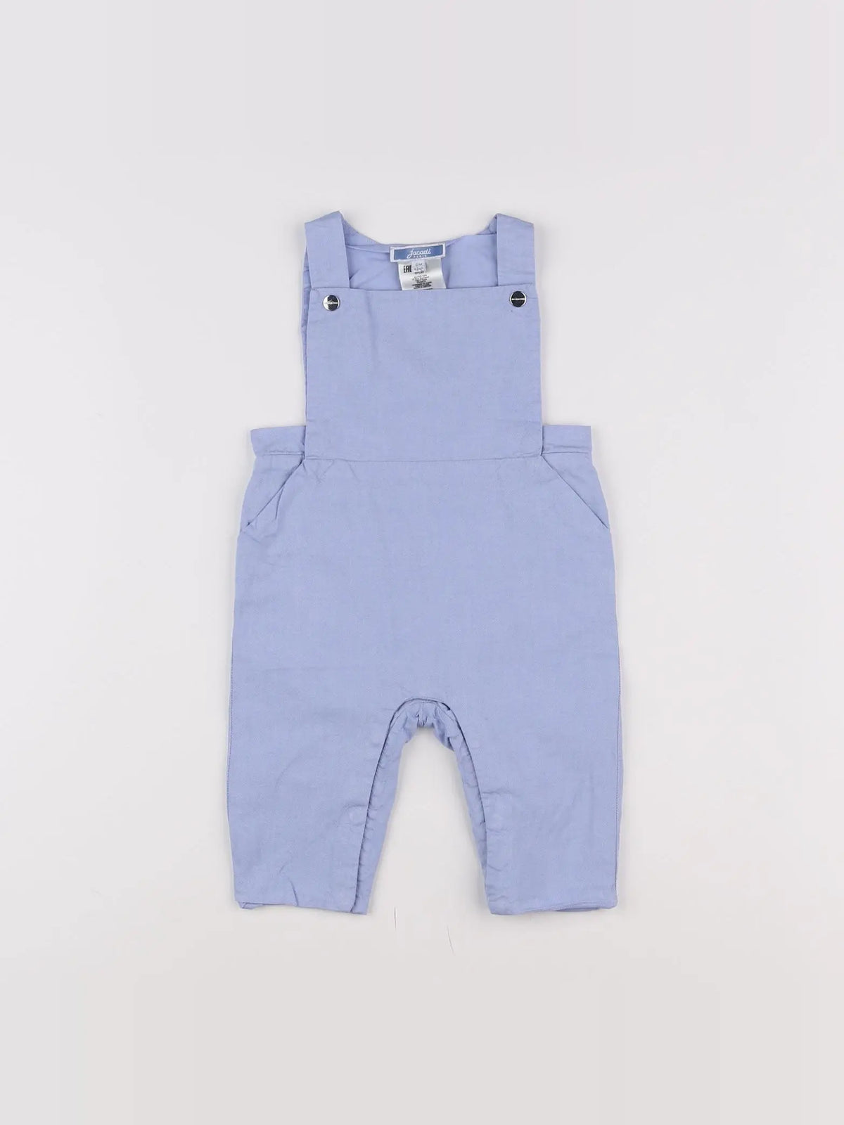 Jacadi - salopette bleu - 6 mois