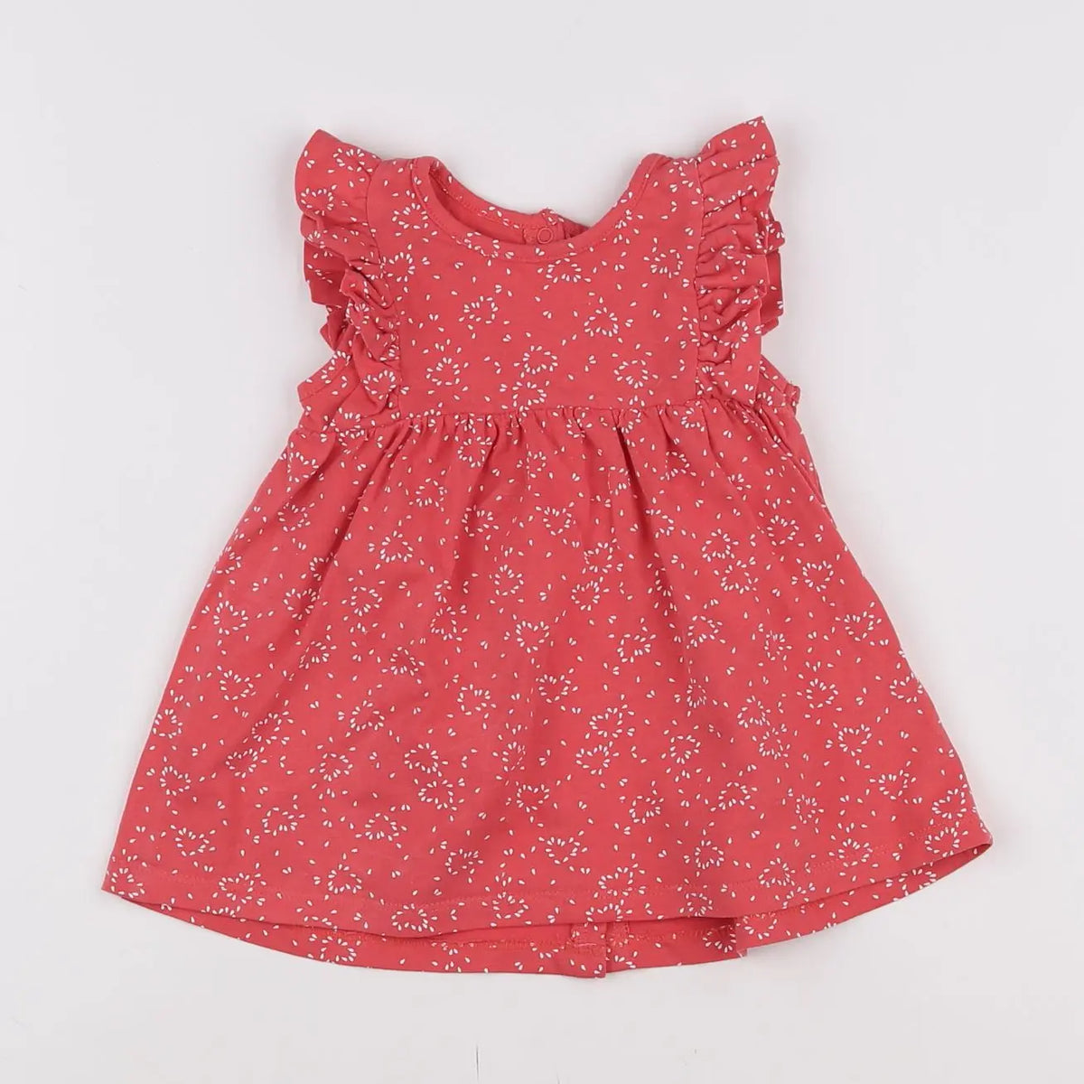Vertbaudet - robe rose - 6 mois