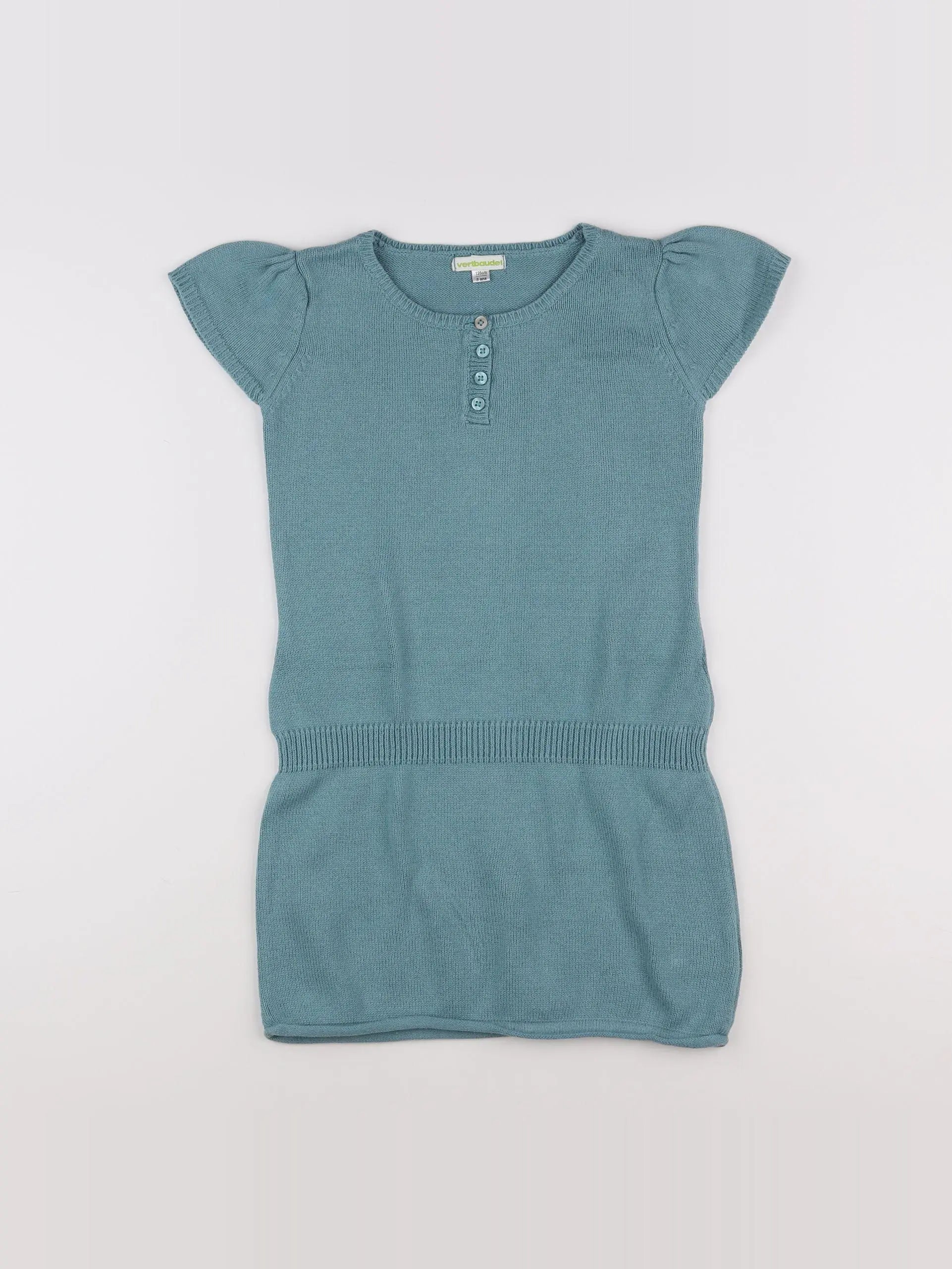Vertbaudet - robe bleu - 8 ans