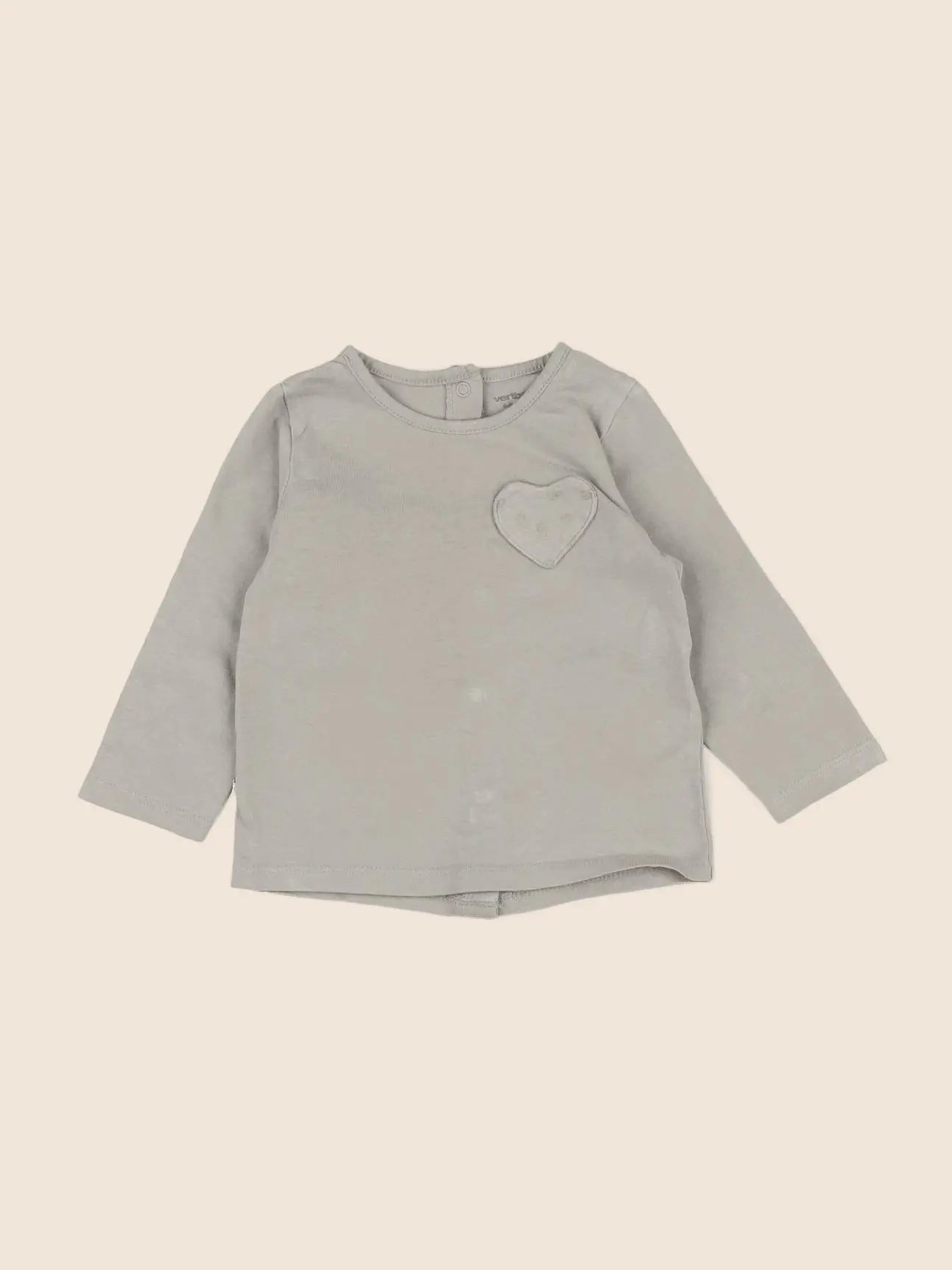 Vertbaudet - tee-shirt vert - 6 mois