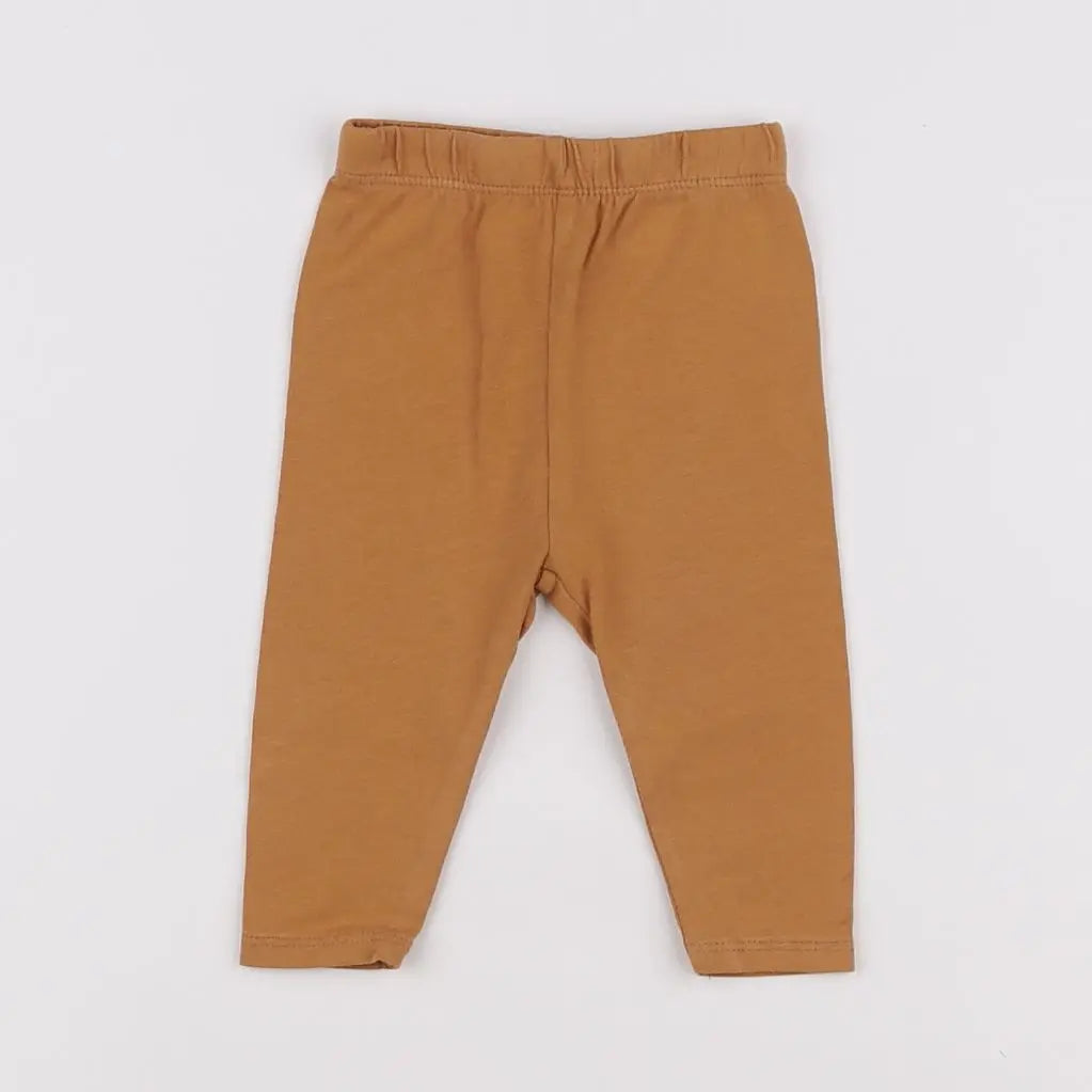 Vertbaudet - legging orange - 3 mois