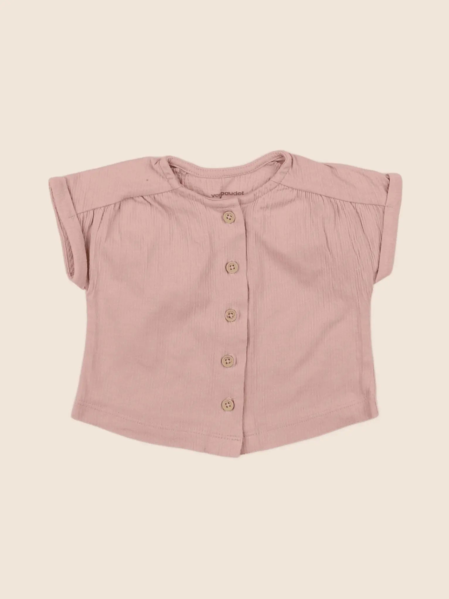Vertbaudet - tee-shirt rose - 3 mois