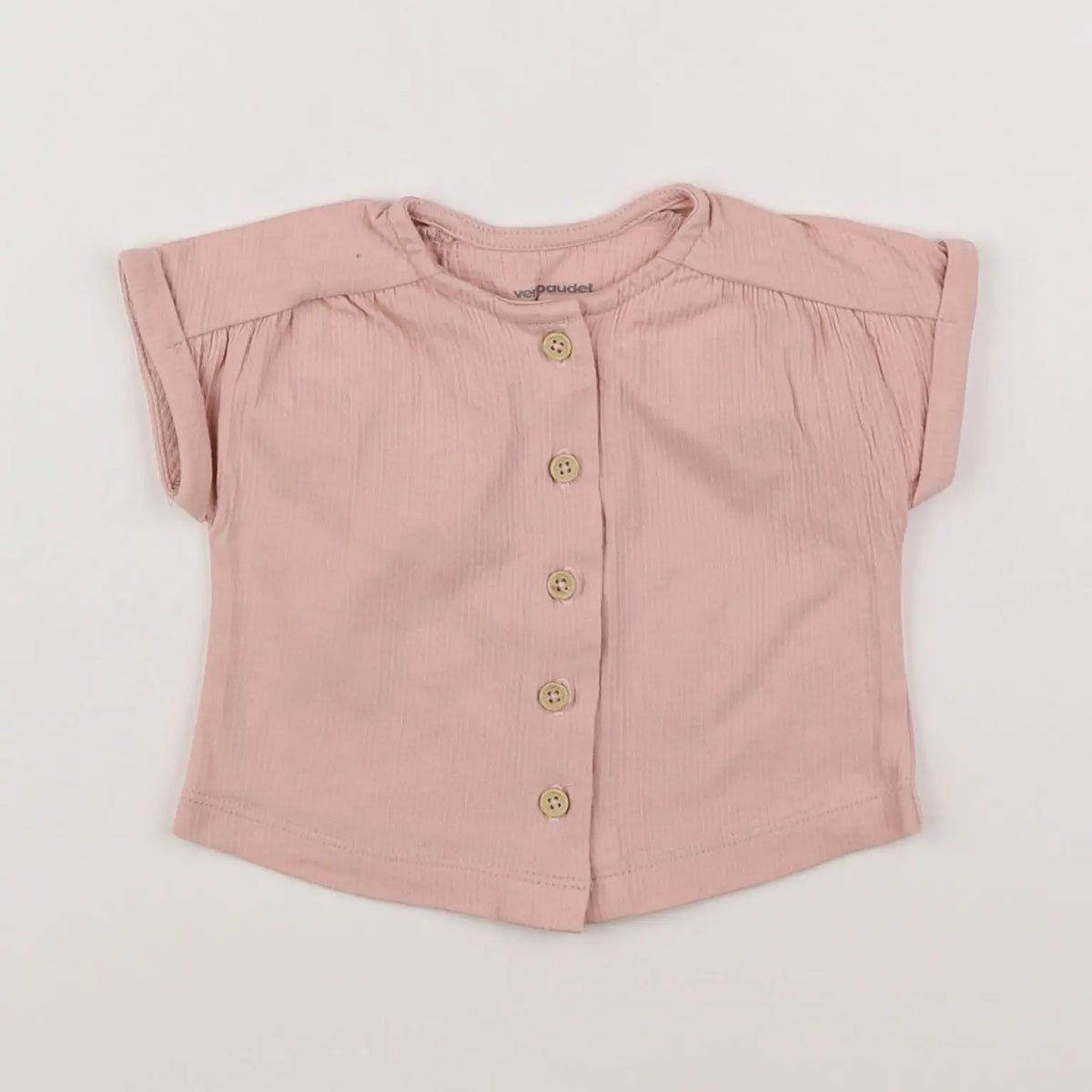 Vertbaudet - tee-shirt rose - 3 mois