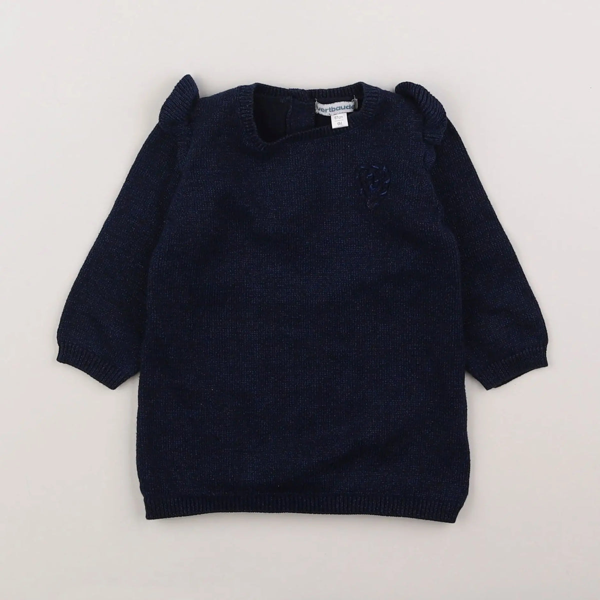 Vertbaudet - robe bleu - 6 mois