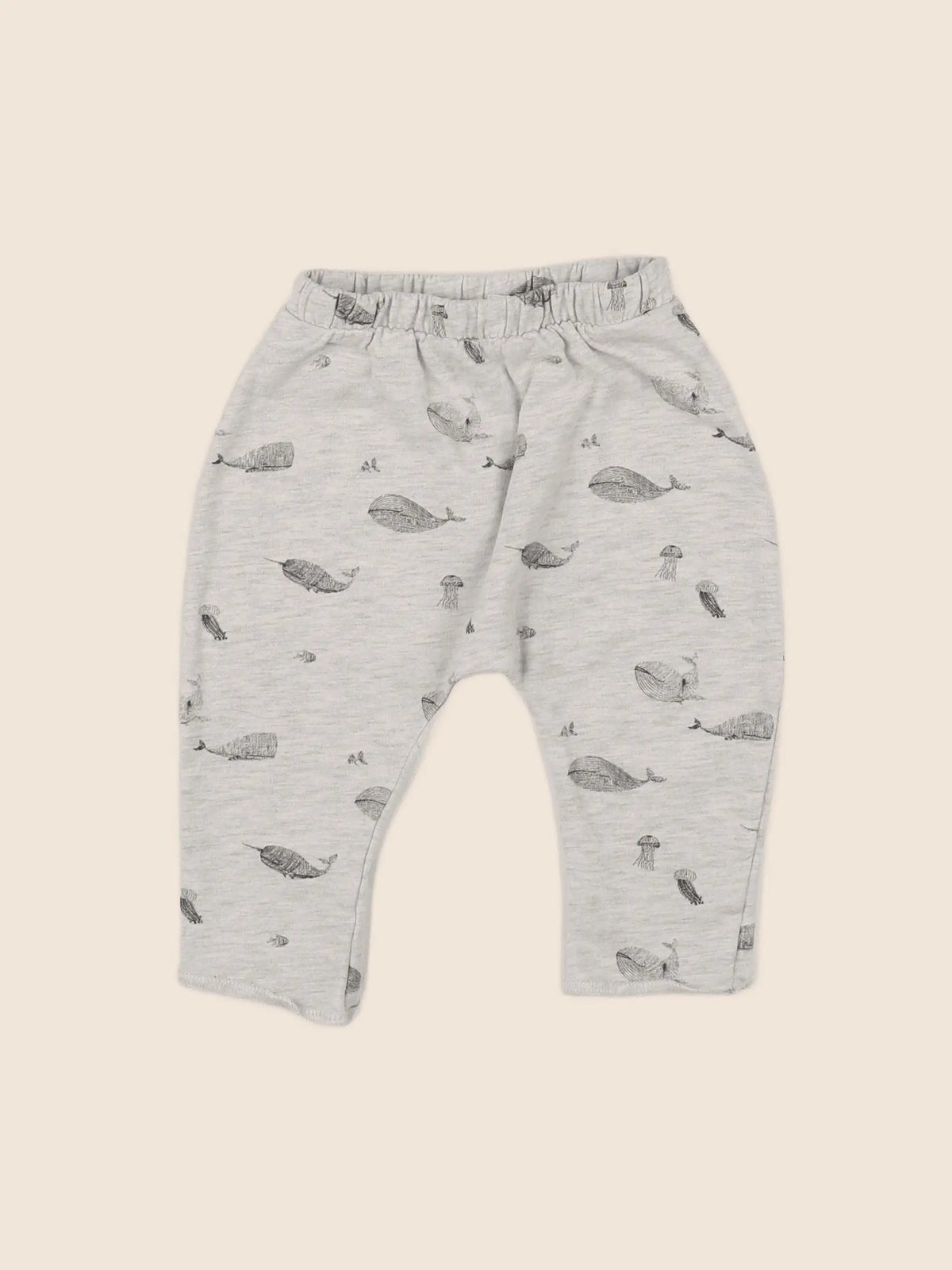 Vertbaudet - sarouel gris - 3 mois