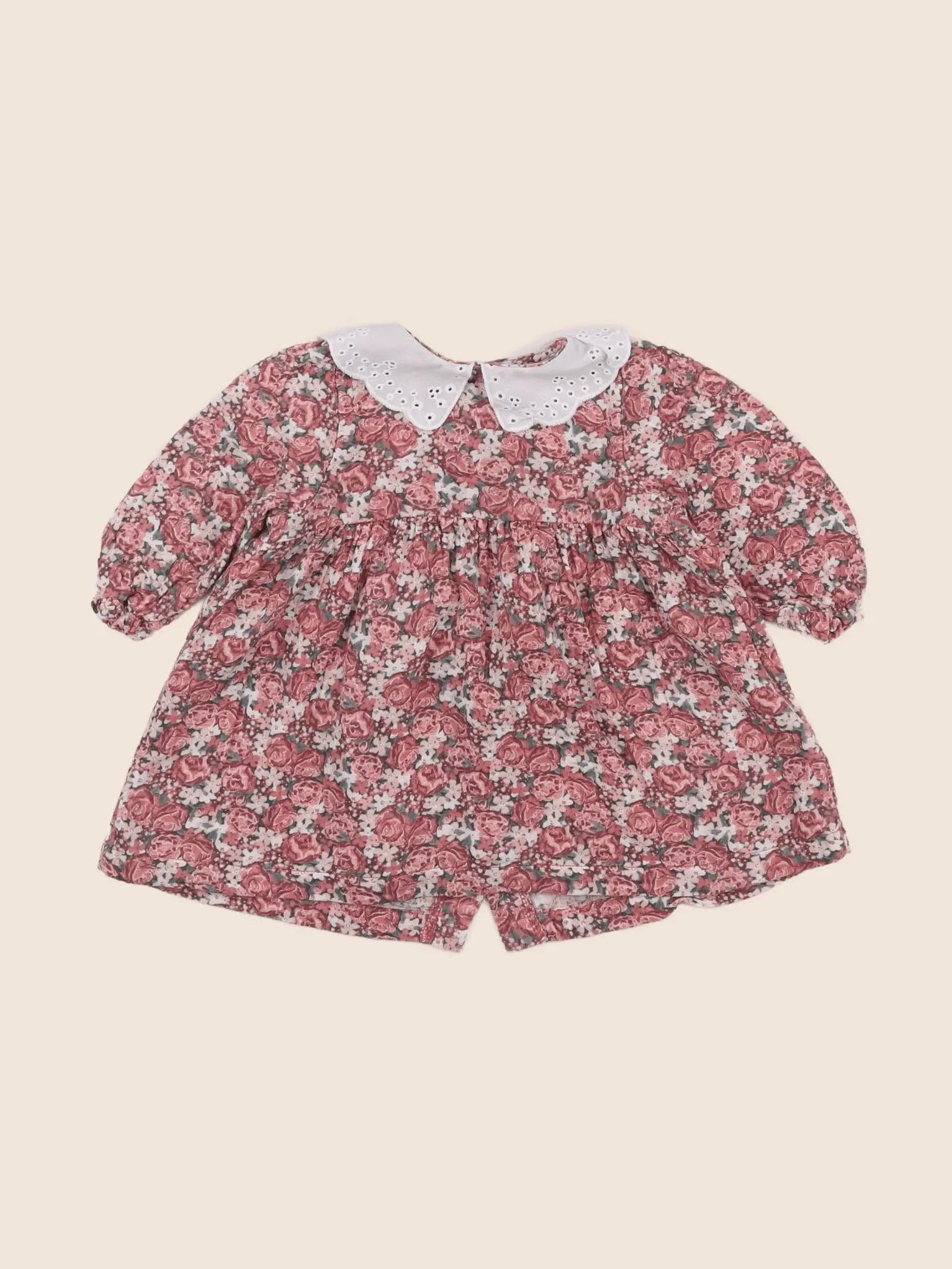 Vertbaudet - robe multicolore - 9 mois