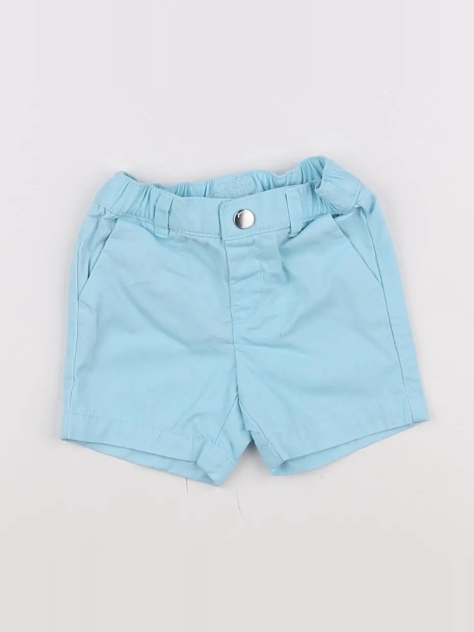 Jacadi - short bleu - 6 mois