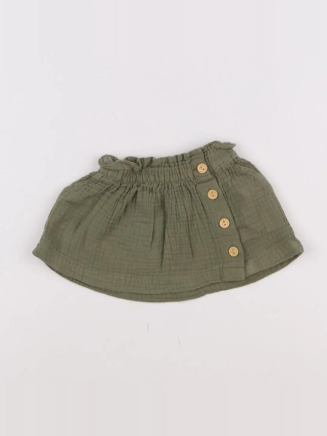 Vertbaudet - jupe vert - 3 mois