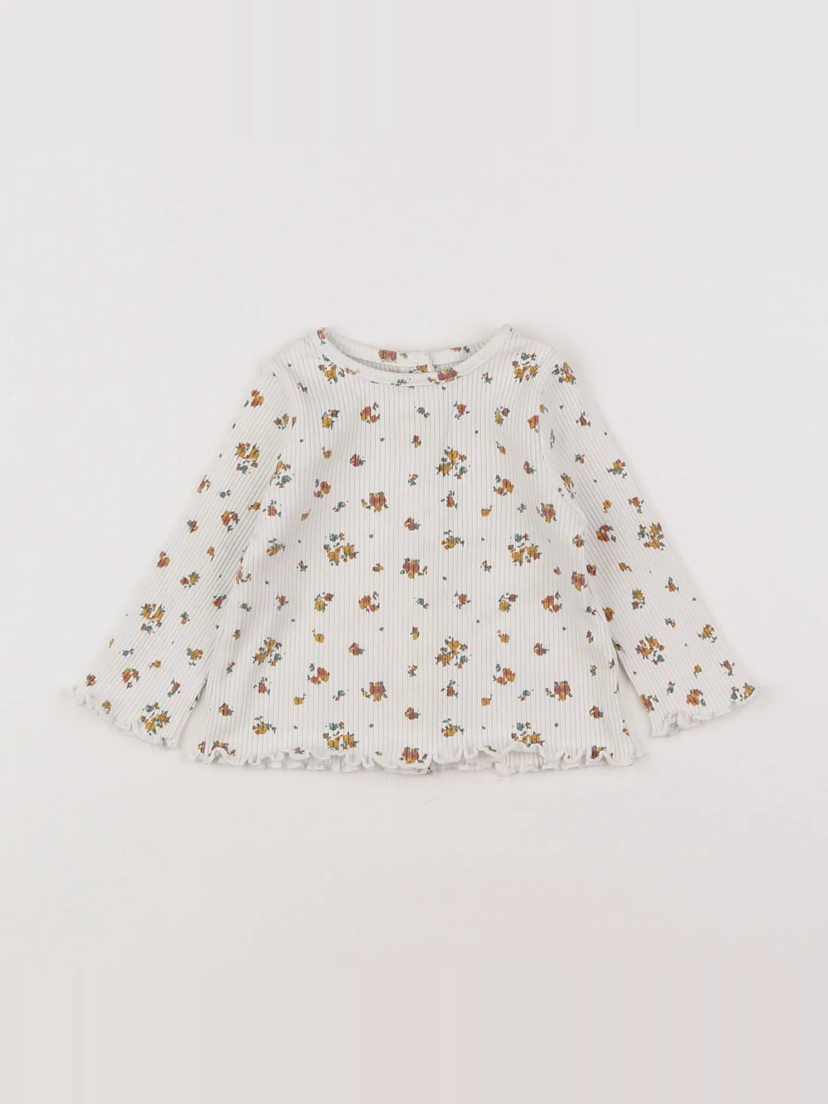 Vertbaudet - tee-shirt blanc - 6 mois