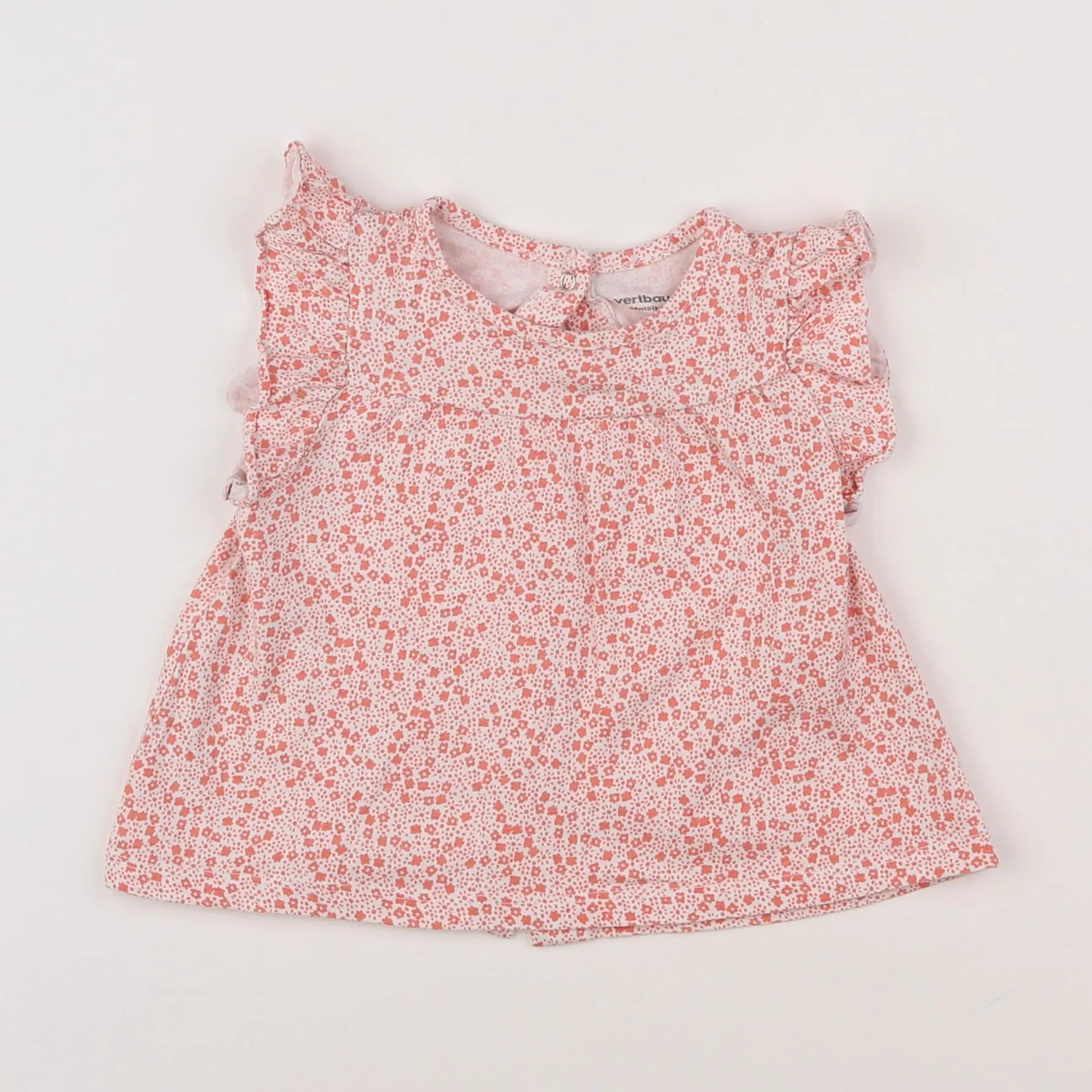 Vertbaudet - tee-shirt rose - 2 ans