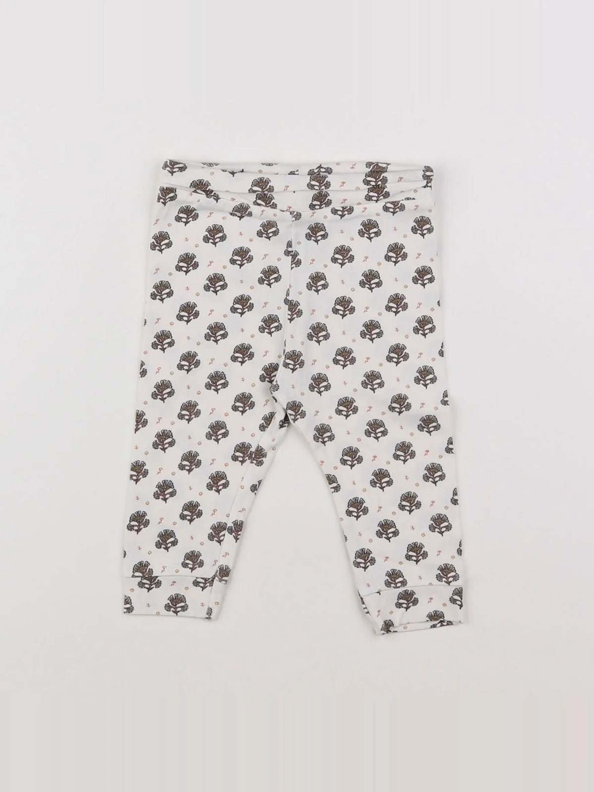 Vertbaudet - legging blanc - 6 mois