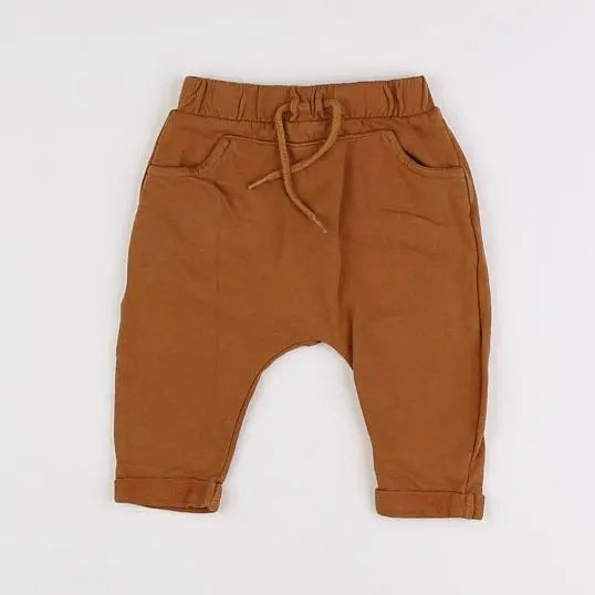 Vertbaudet - jogging marron - 6 mois