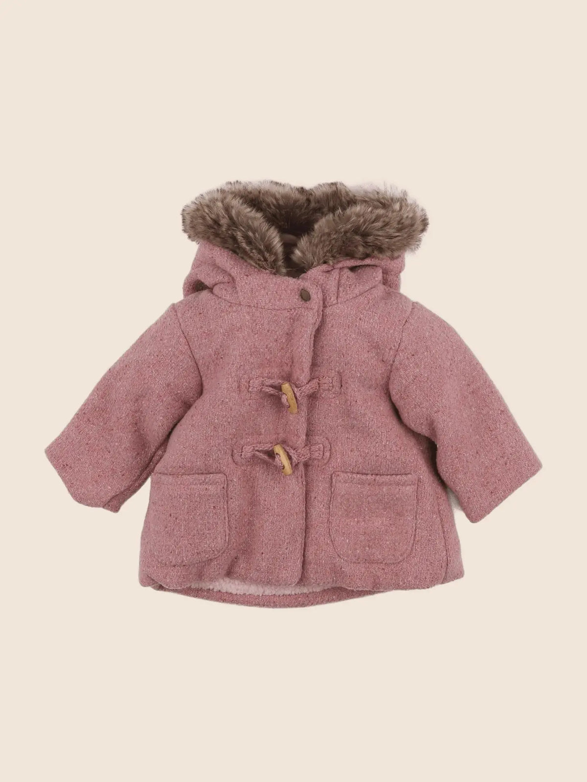 Vertbaudet - parka rose - 3 mois