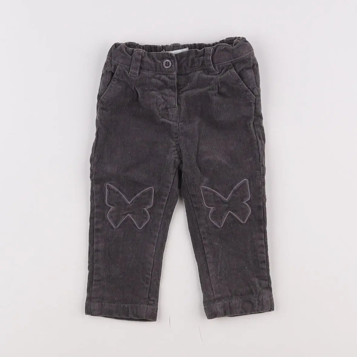 Vertbaudet - pantalon gris - 3 mois