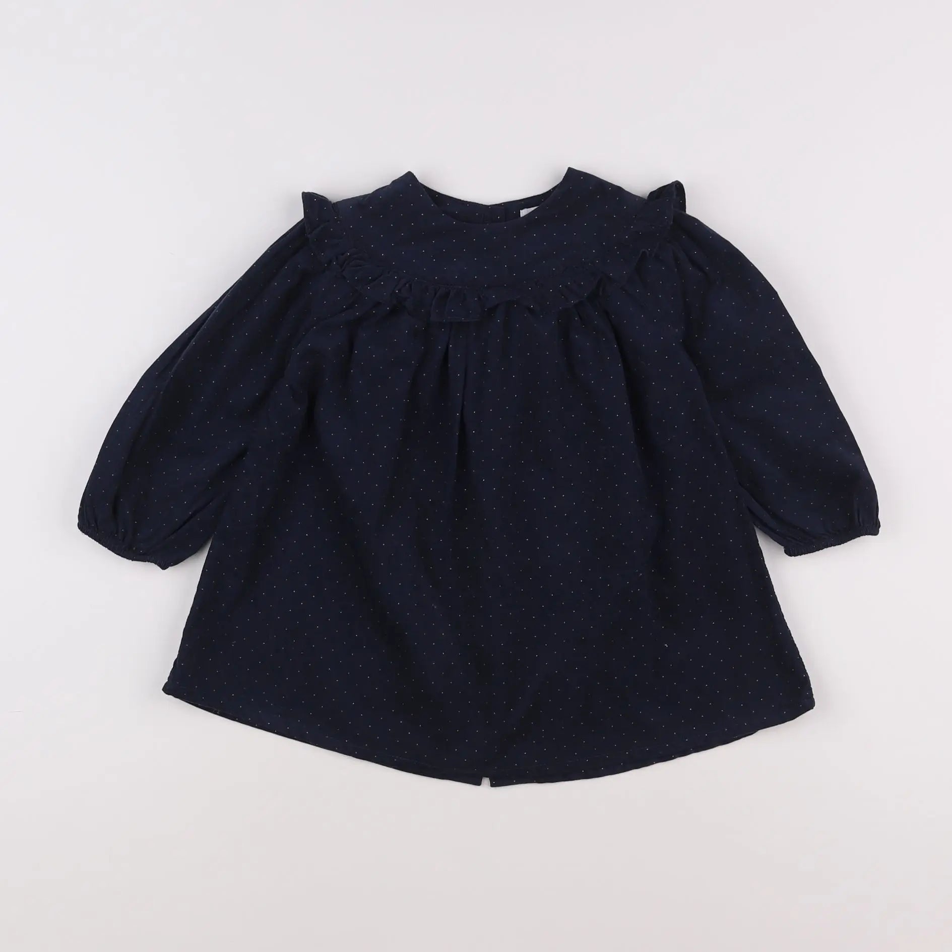 Vertbaudet - robe bleu - 2 ans