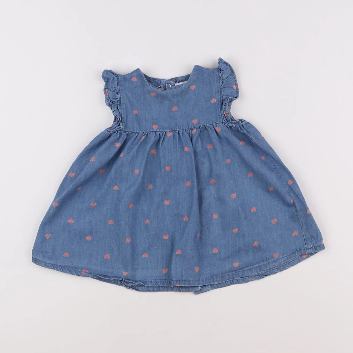 Vertbaudet - robe bleu - 6 mois