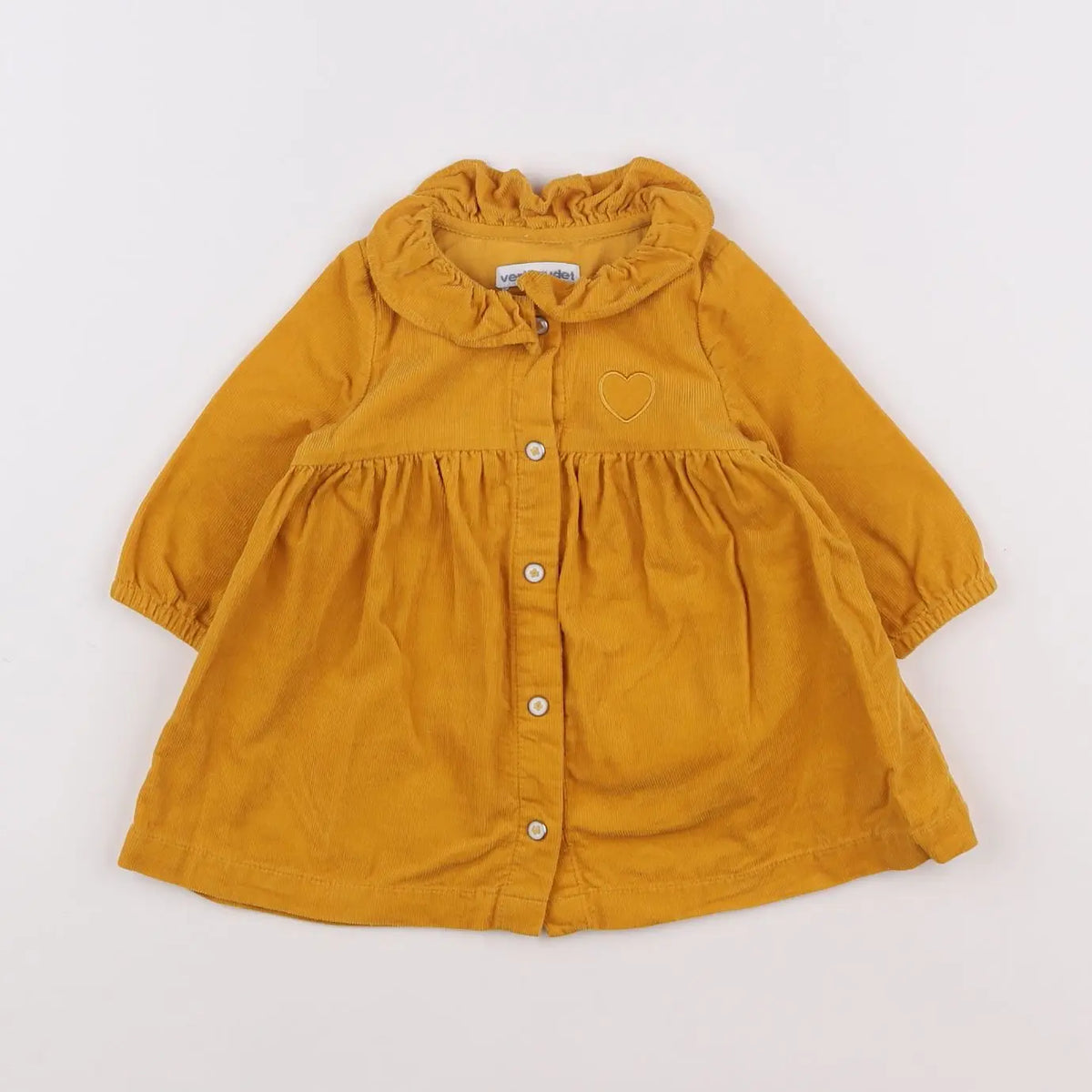 Vertbaudet - robe jaune - 3 mois