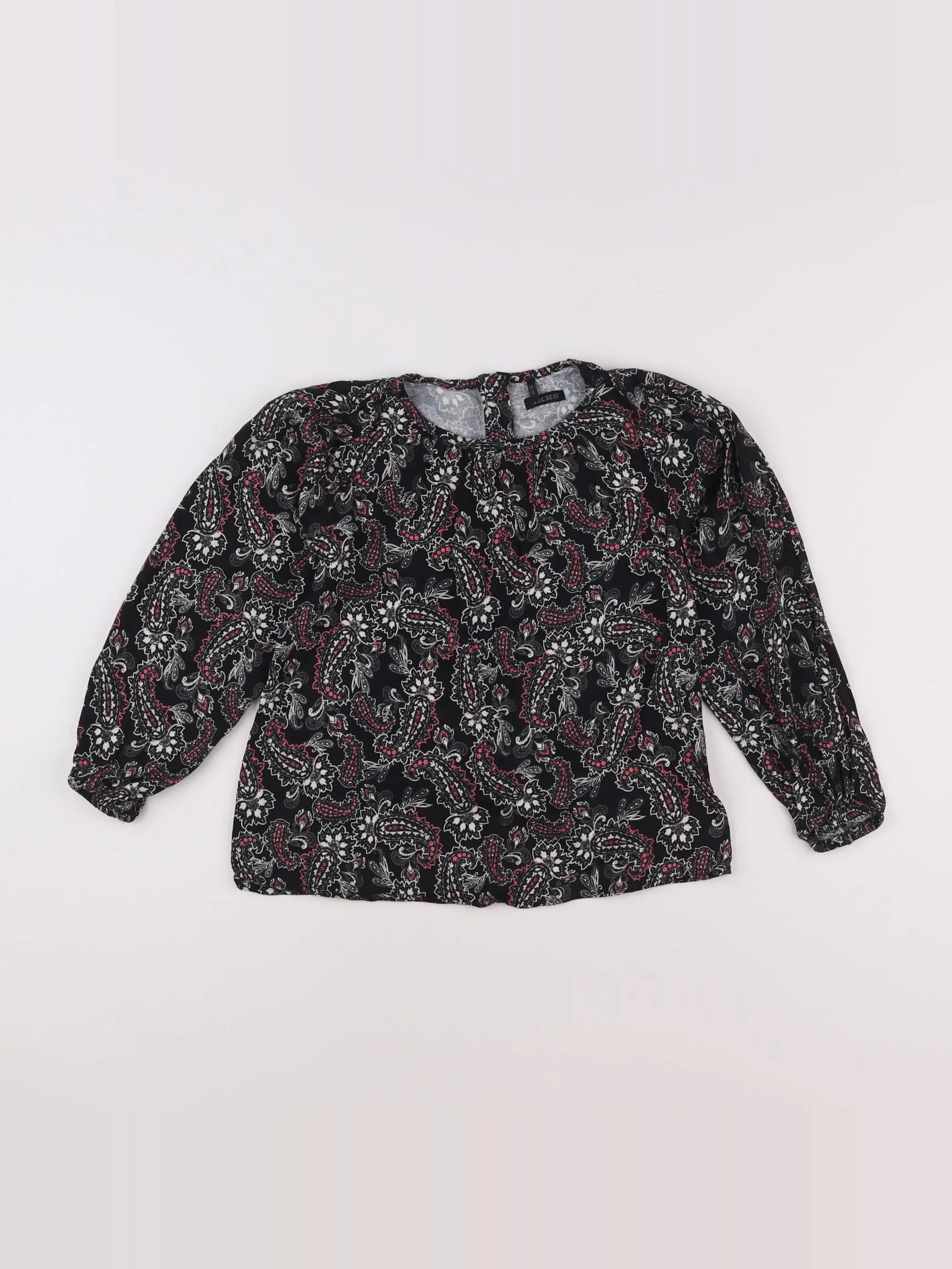 IKKS - blouse noir - 6 ans