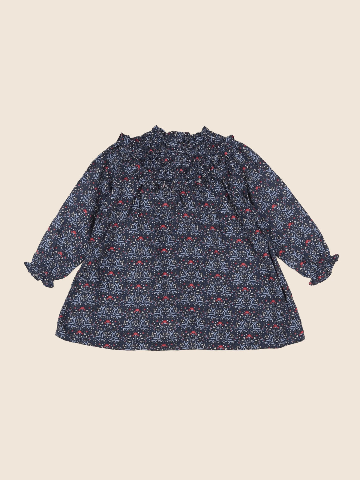 Vertbaudet - robe bleu - 2 ans
