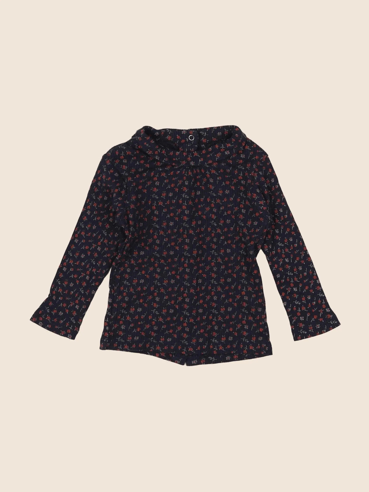Vertbaudet - tee-shirt bleu - 9 mois