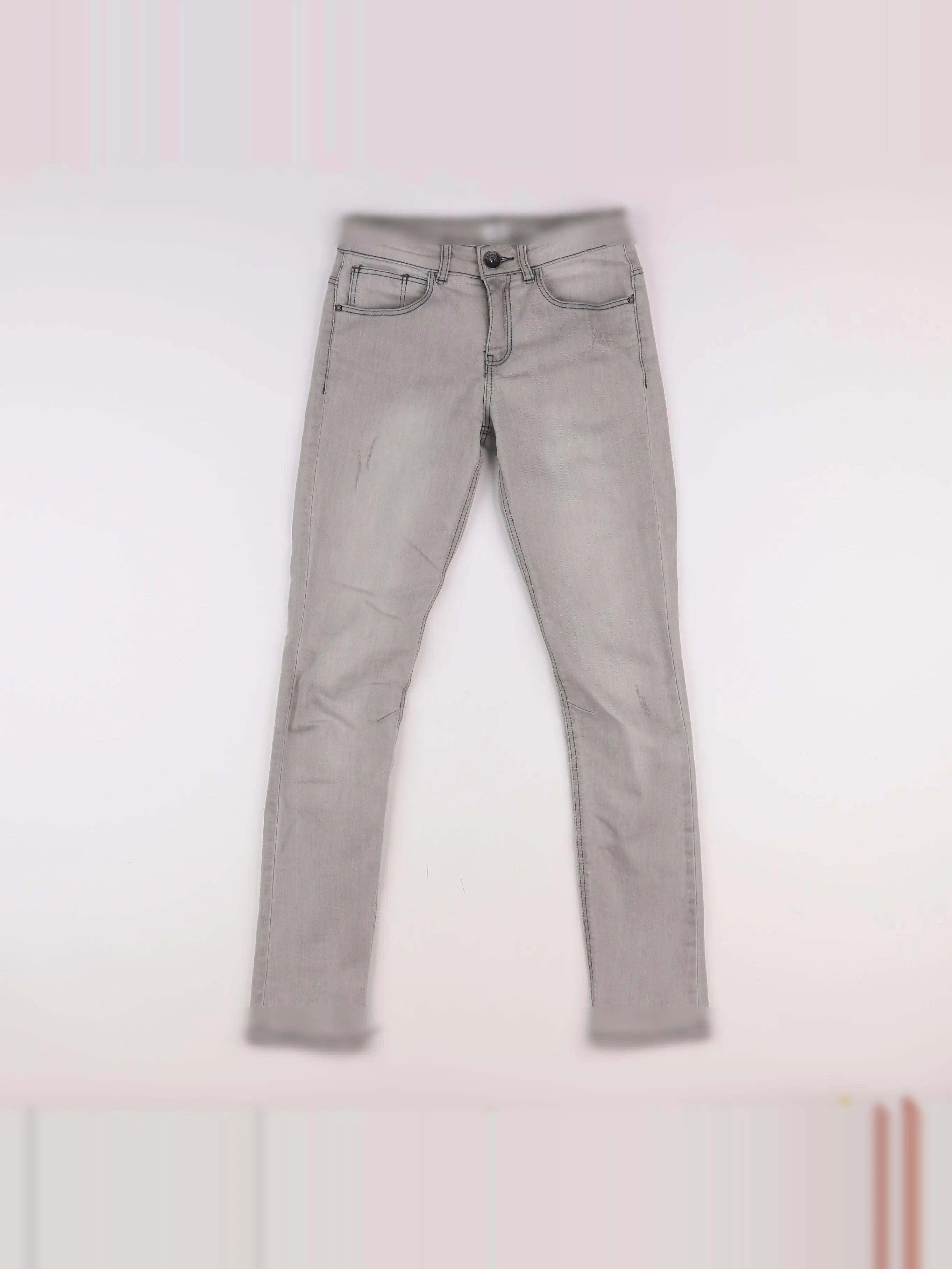 IKKS - jean gris - 12 ans