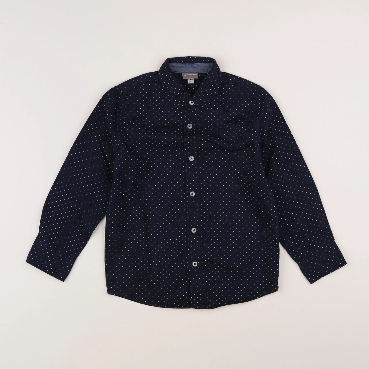 Vertbaudet - chemise bleu - 8 ans