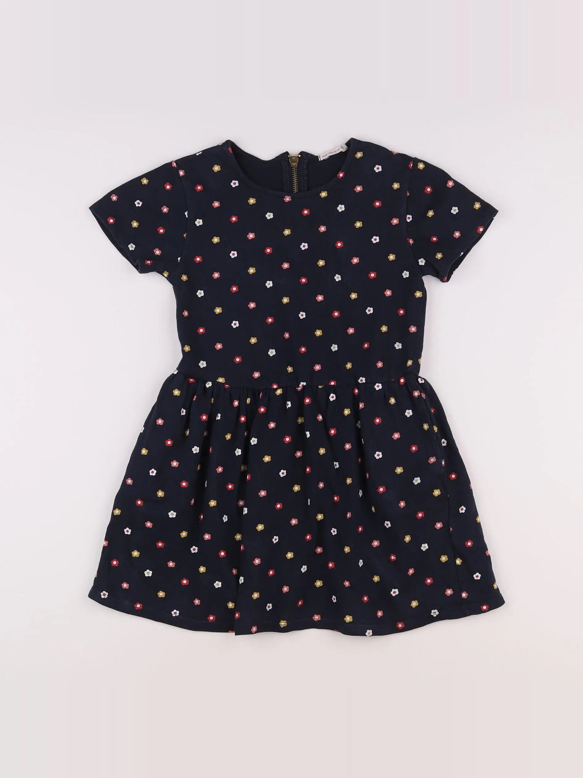 Monoprix - robe bleu - 8 ans