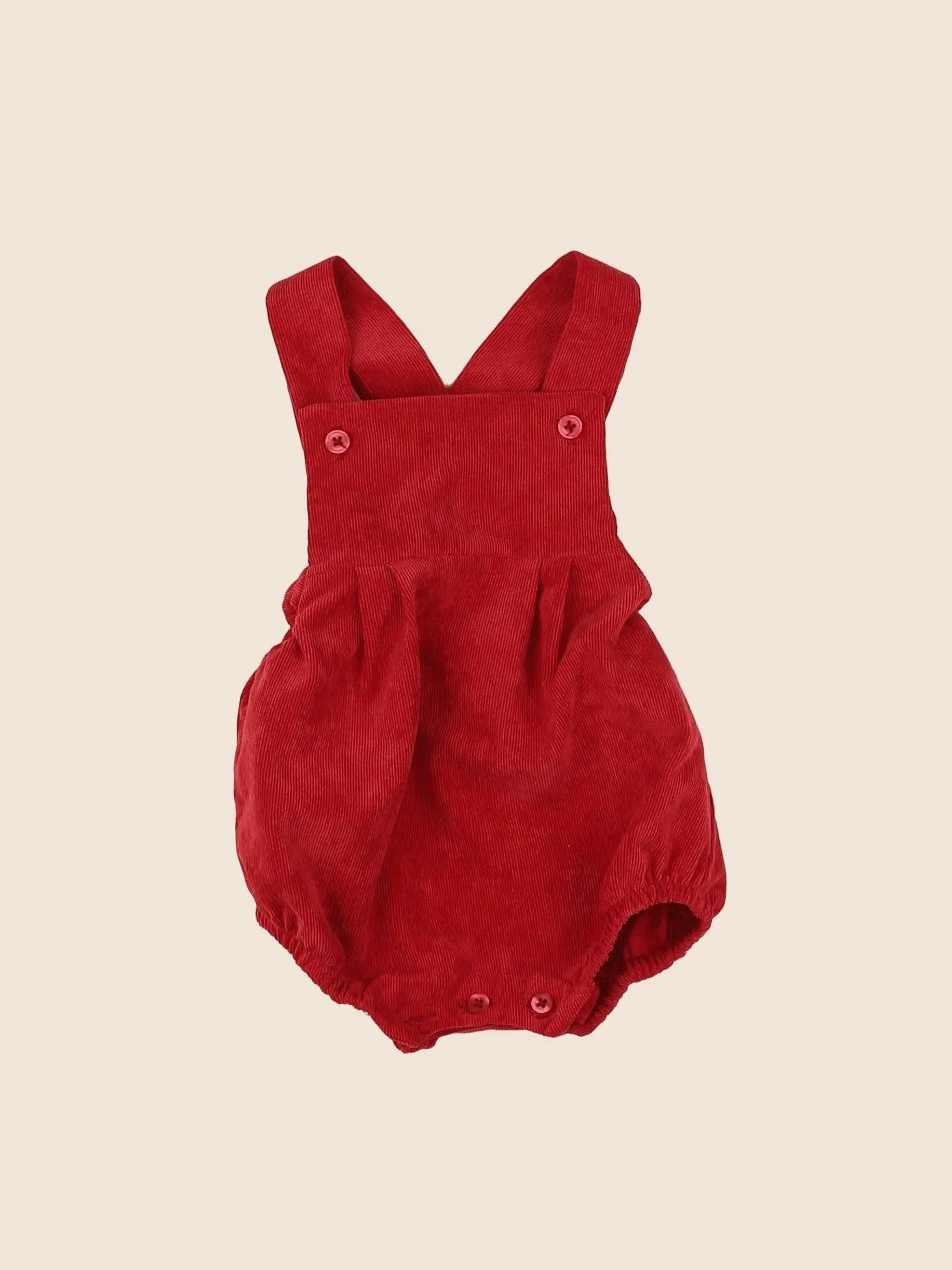 Lola Palacios - combinaison rouge - 6 mois