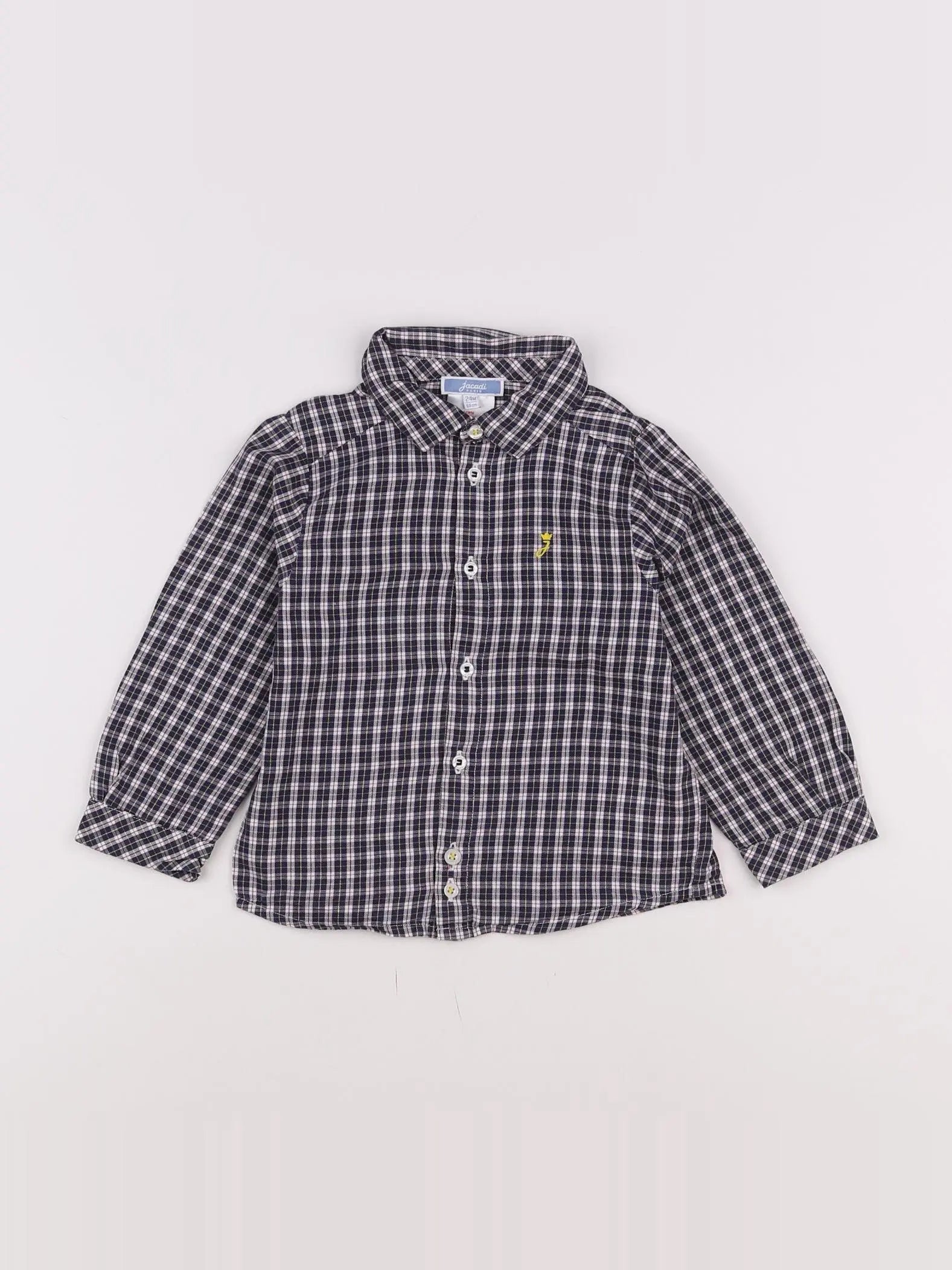 Jacadi - chemise bleu - 2 ans