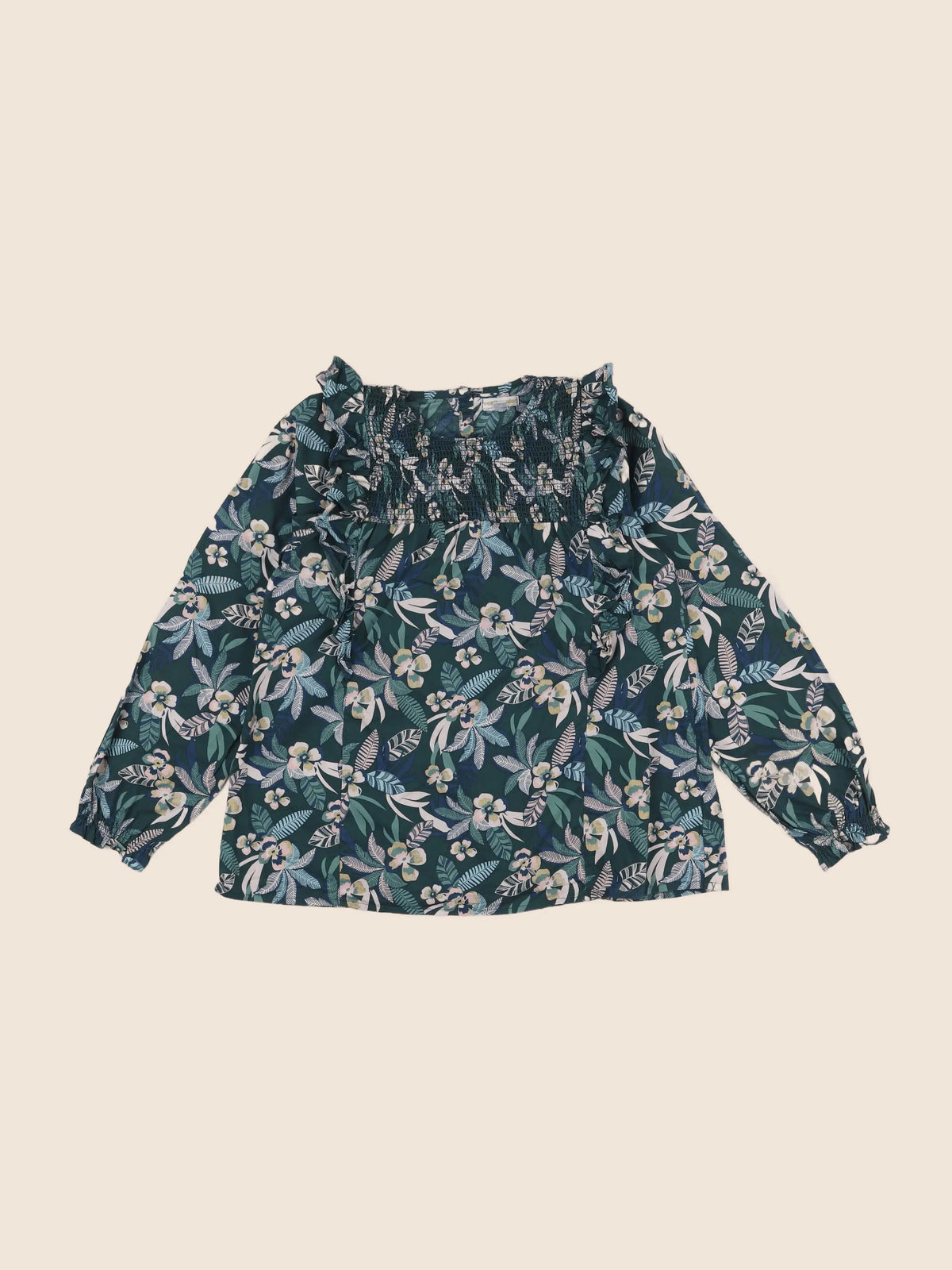 Vertbaudet - blouse vert - 14 ans
