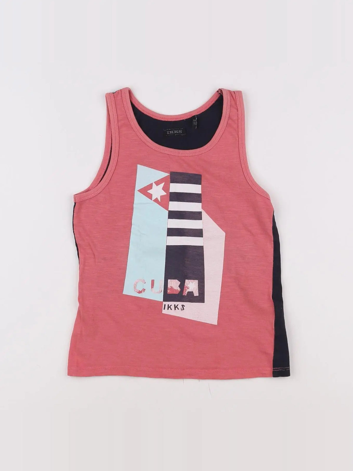 IKKS - débardeur rose - 6 ans