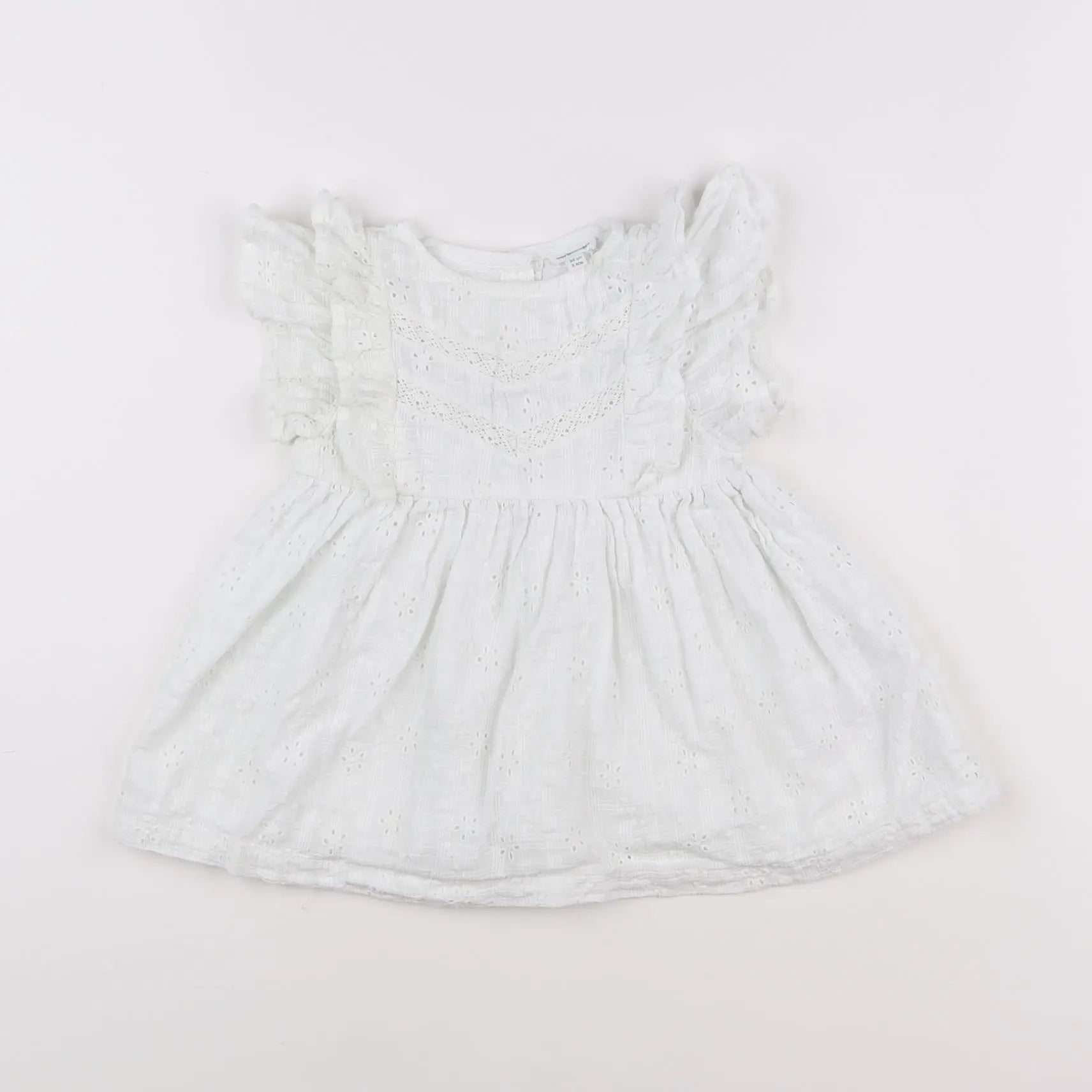 Vertbaudet - robe blanc - 2 ans