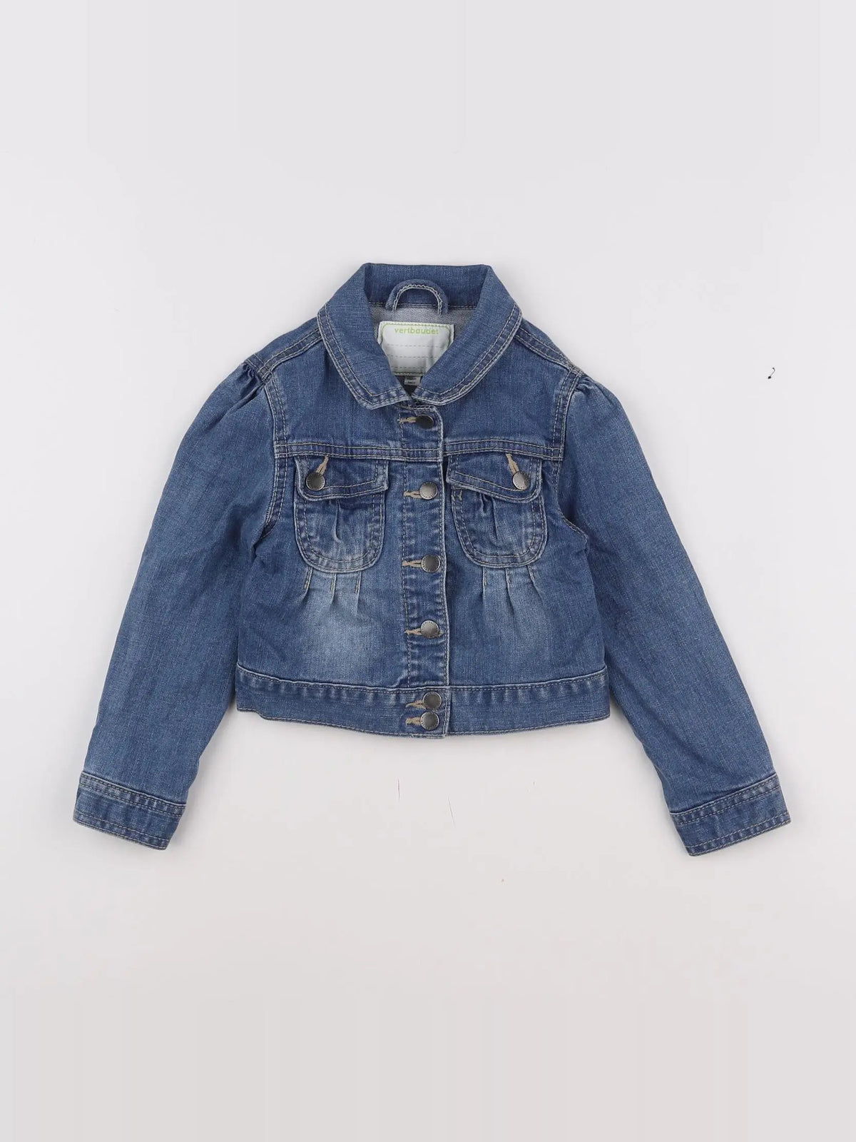 Vertbaudet - veste bleu - 4 ans