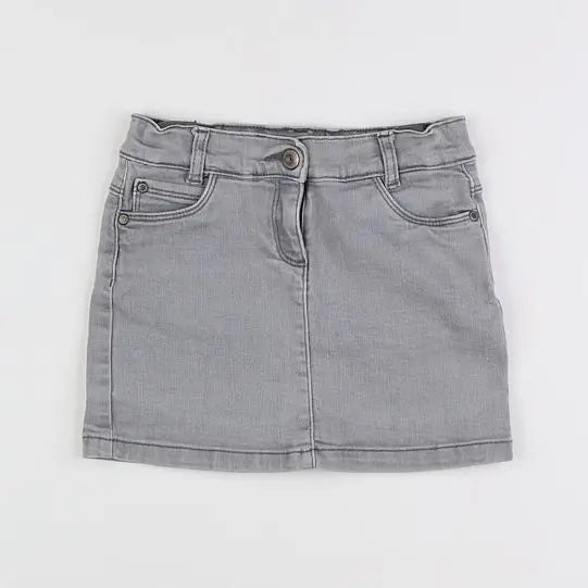 Vertbaudet - jupe gris - 5 ans