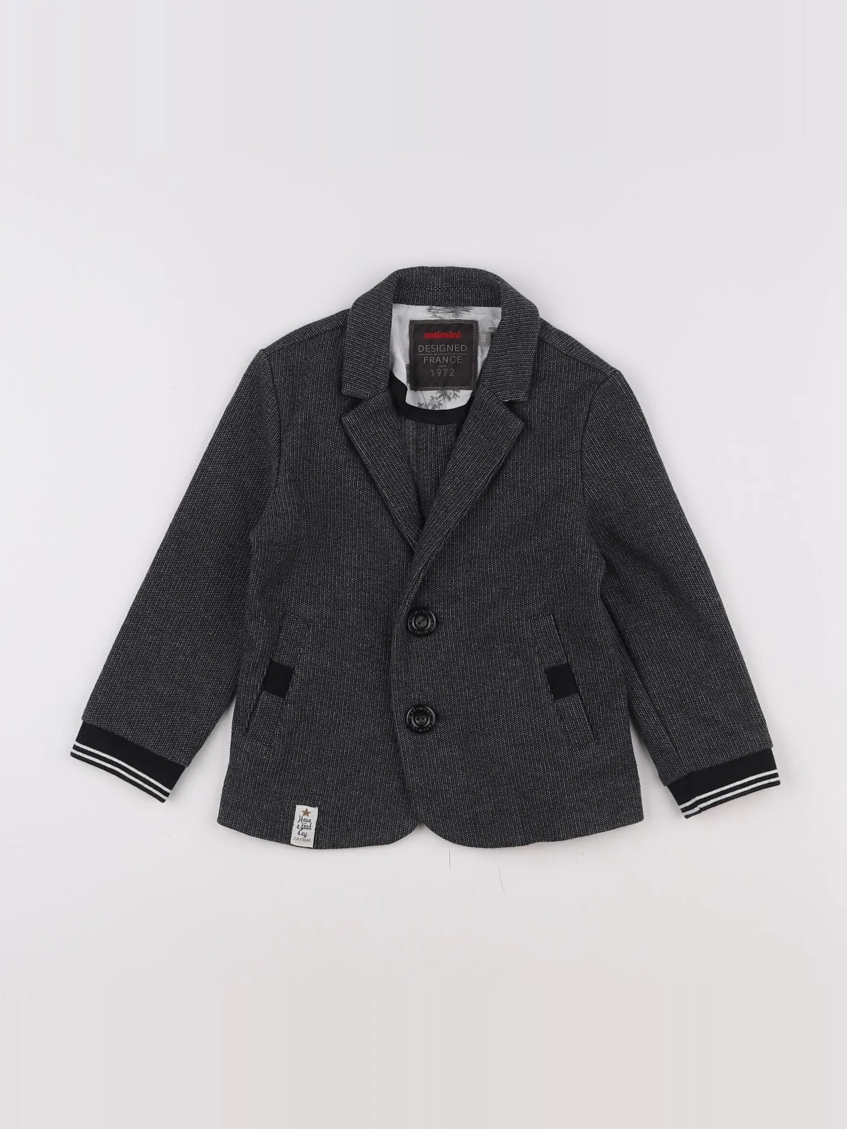 Catimini - veste gris - 3 ans