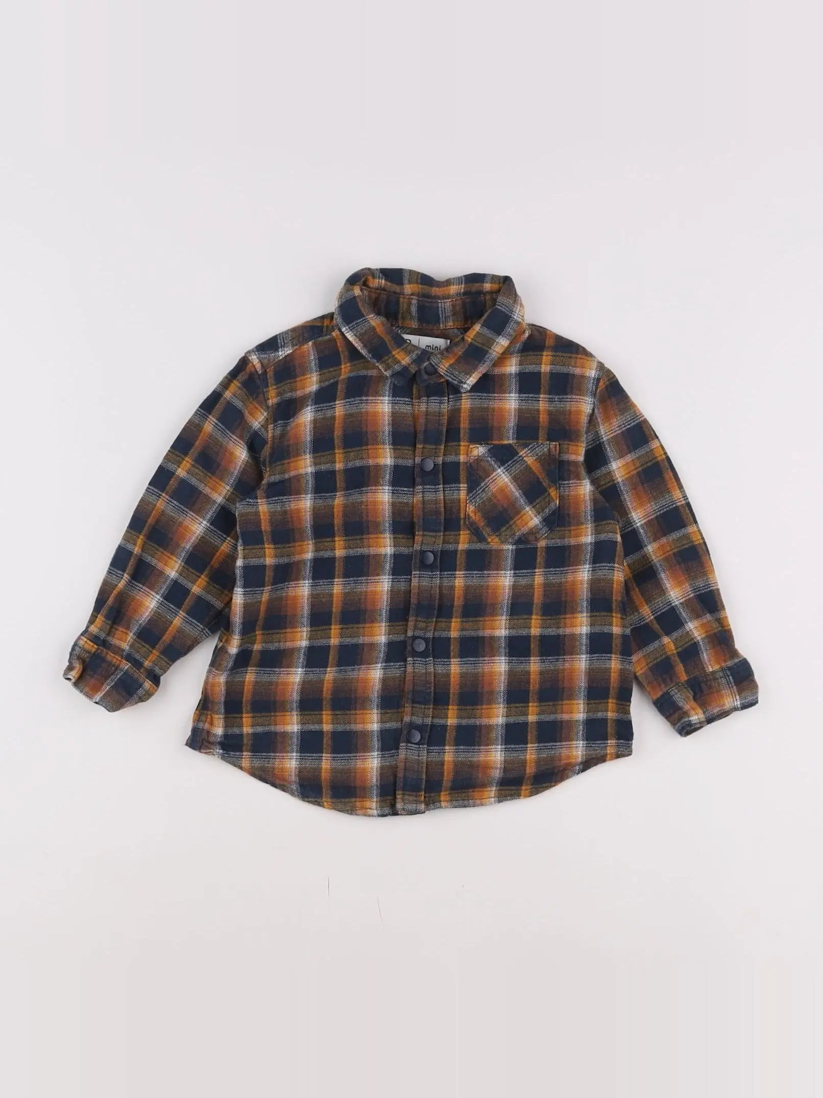 La Redoute - chemise bleu - 2 ans