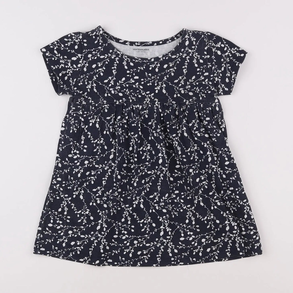 Vertbaudet - robe bleu - 3 ans