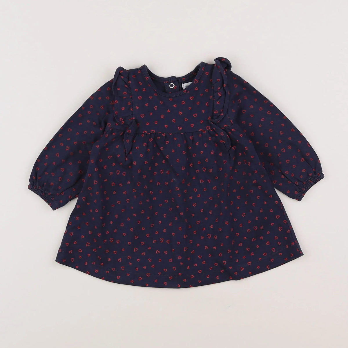 Vertbaudet - robe bleu - 6 mois