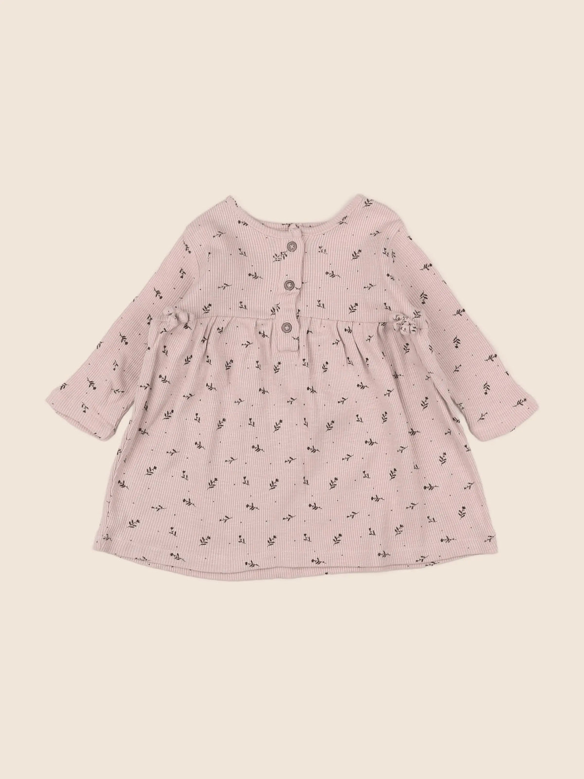 Vertbaudet - robe rose - 6 mois