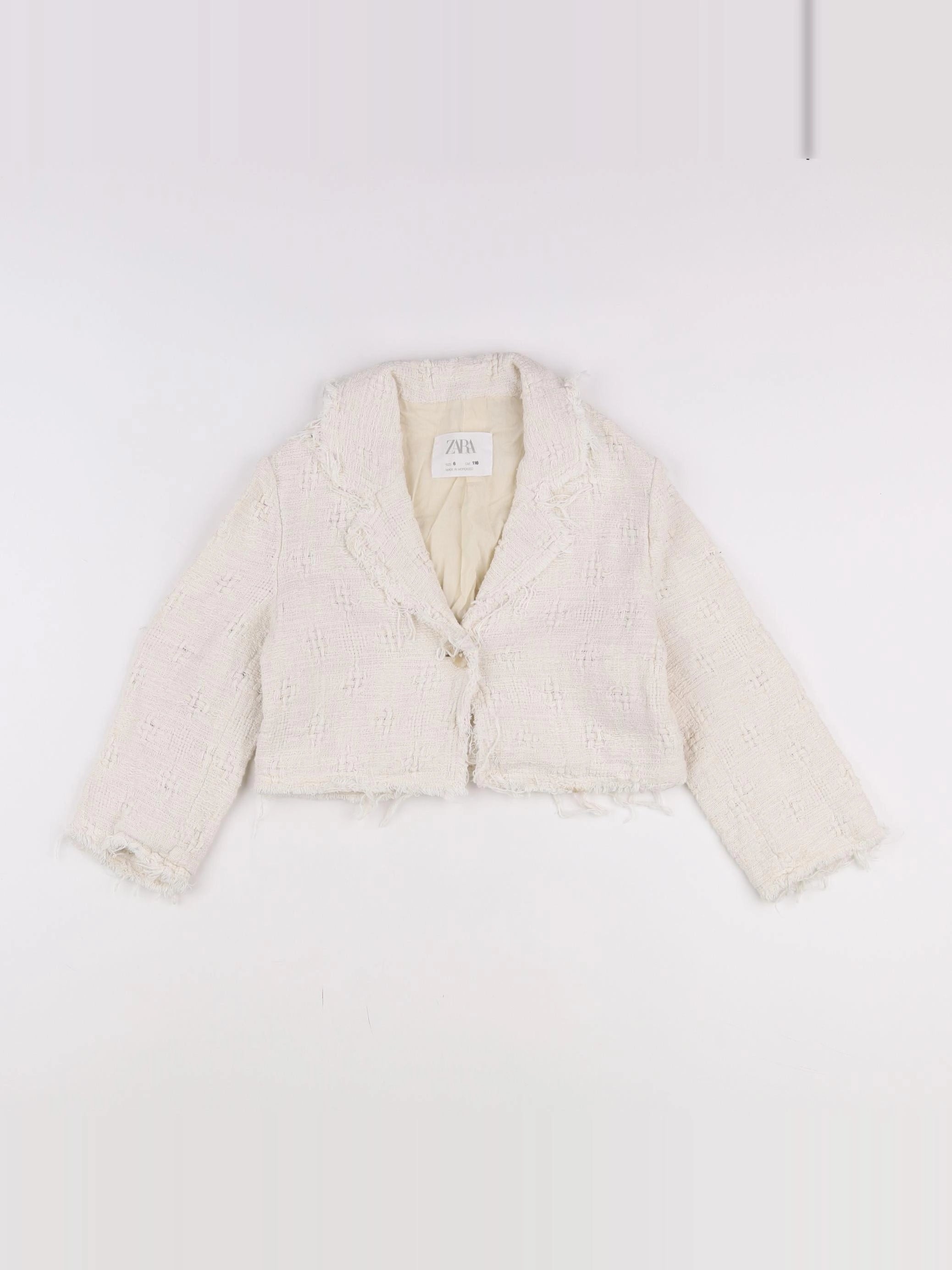 Zara - veste beige - 6 ans