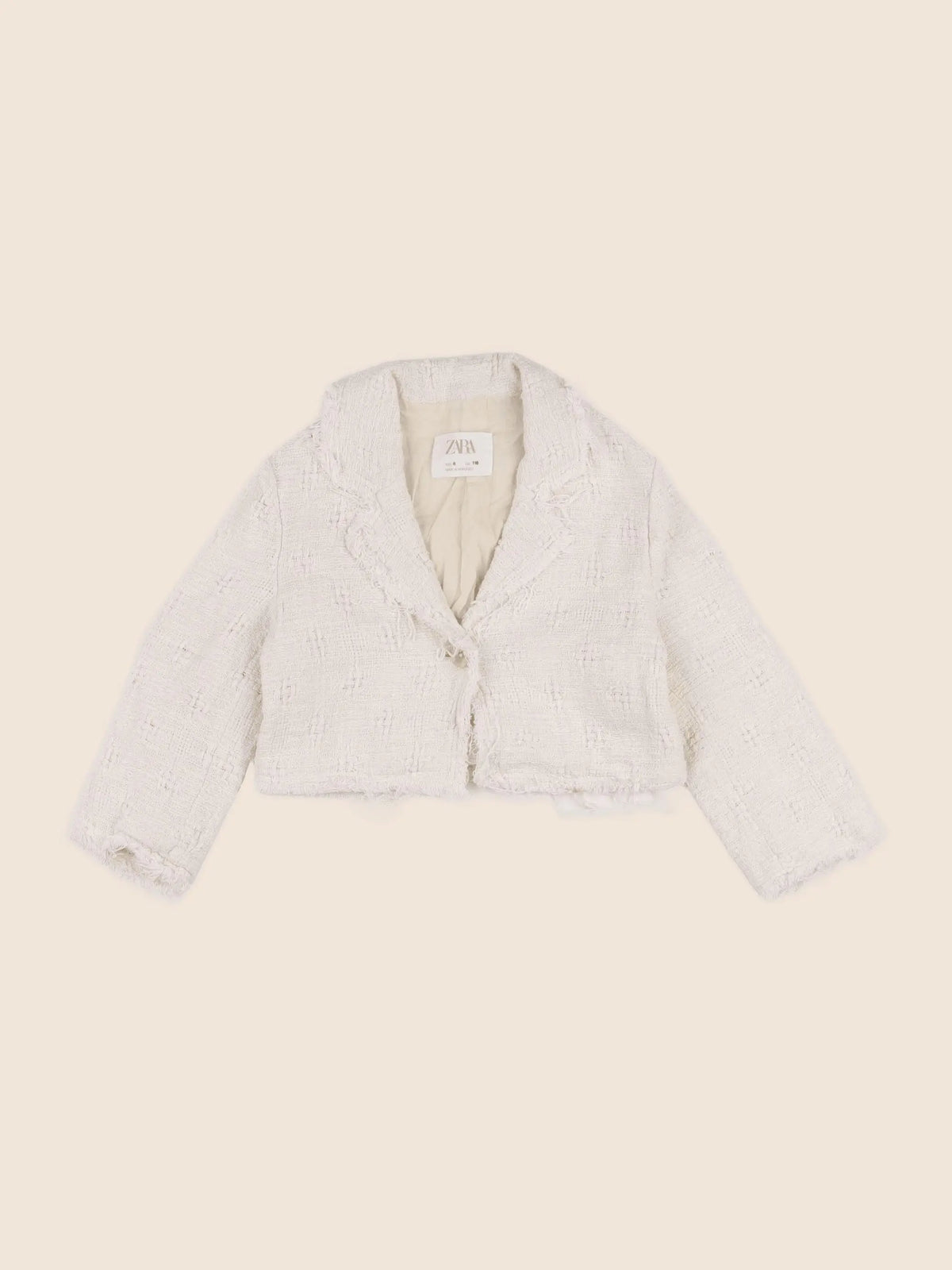 Zara - veste beige - 6 ans