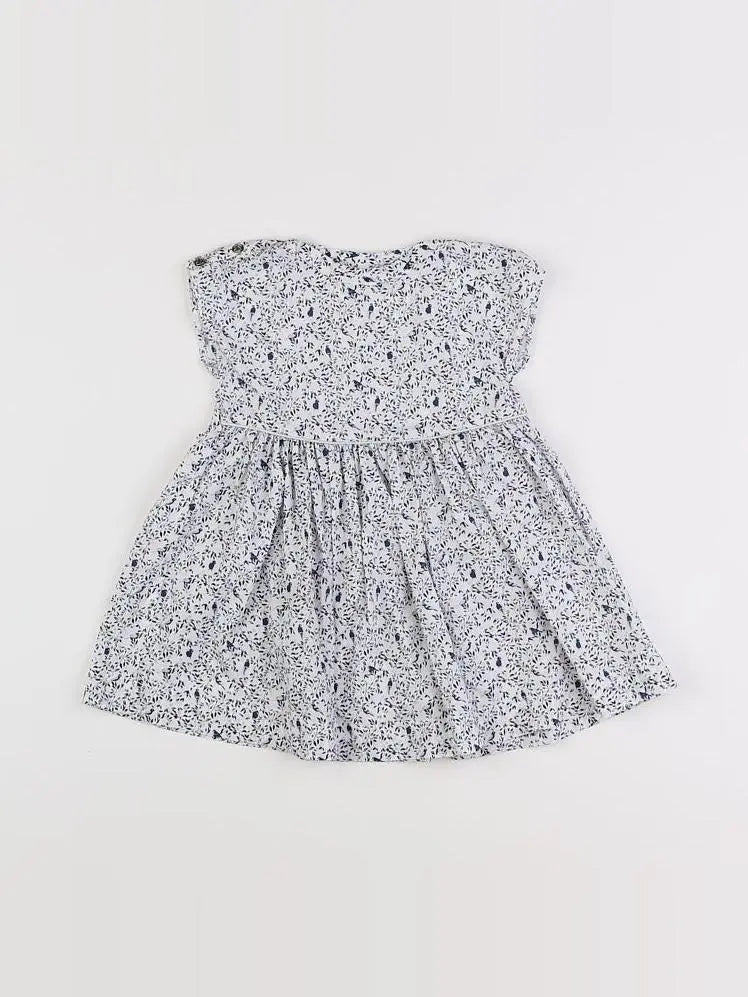 Petit Bateau - robe multicolore - 12 mois