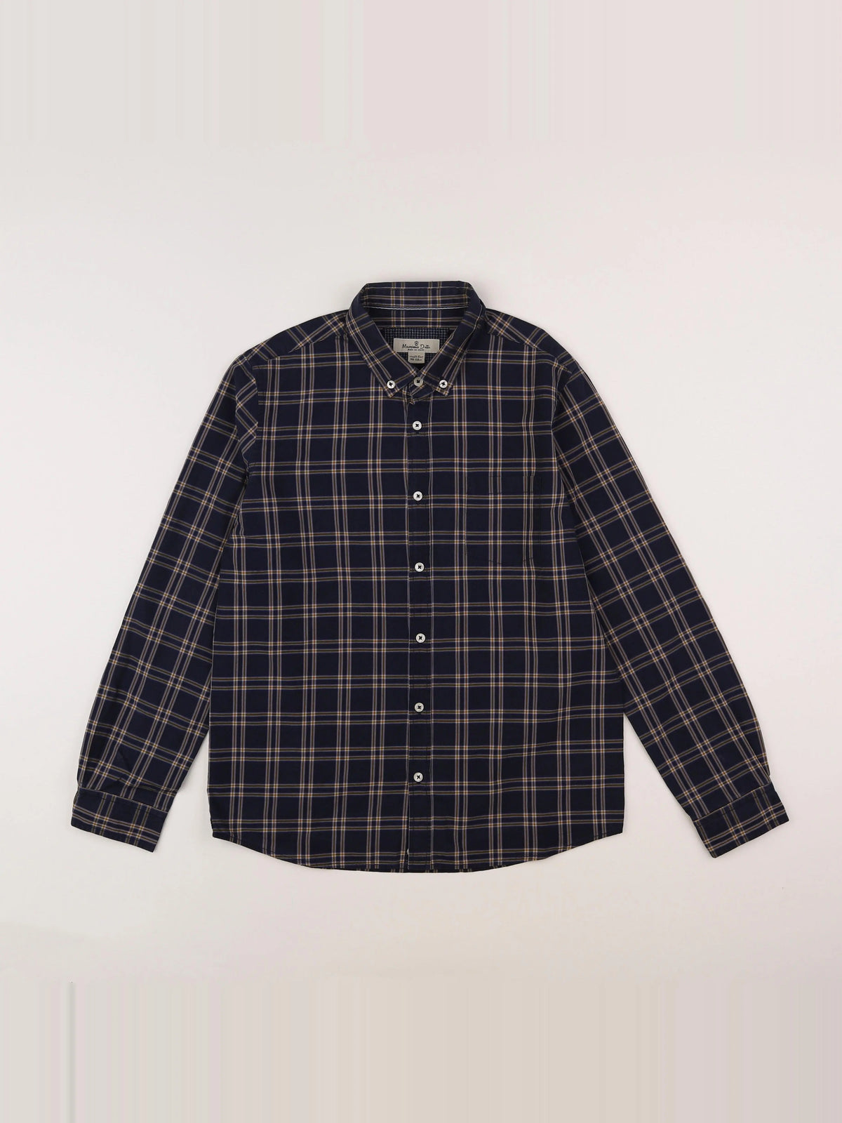 Massimo Dutti - chemise bleu - 11/12 ans