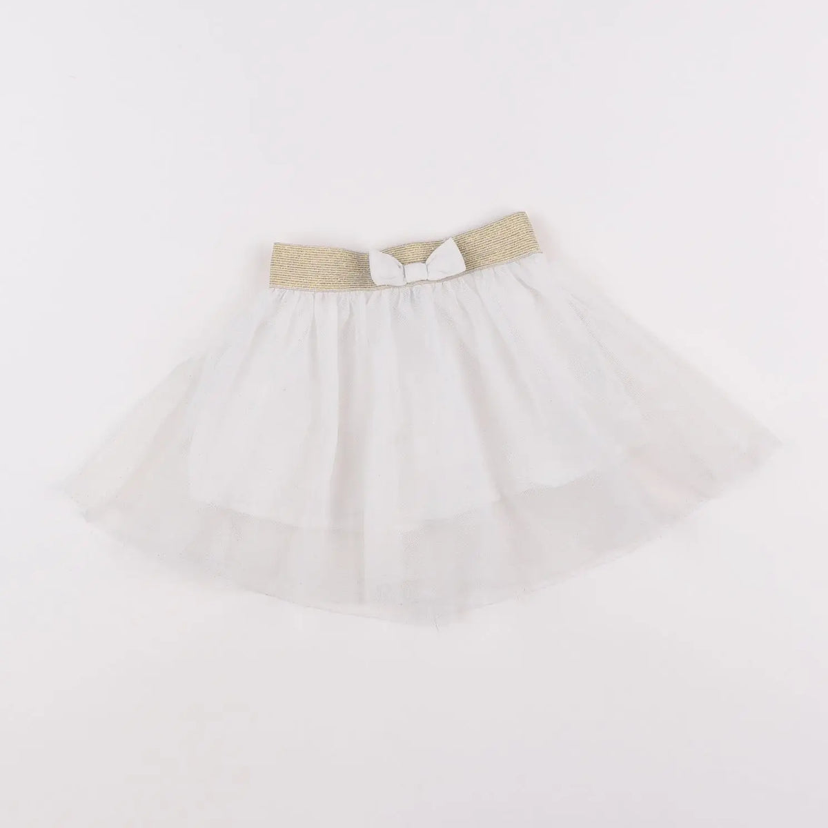 Vertbaudet - jupe blanc - 2 ans