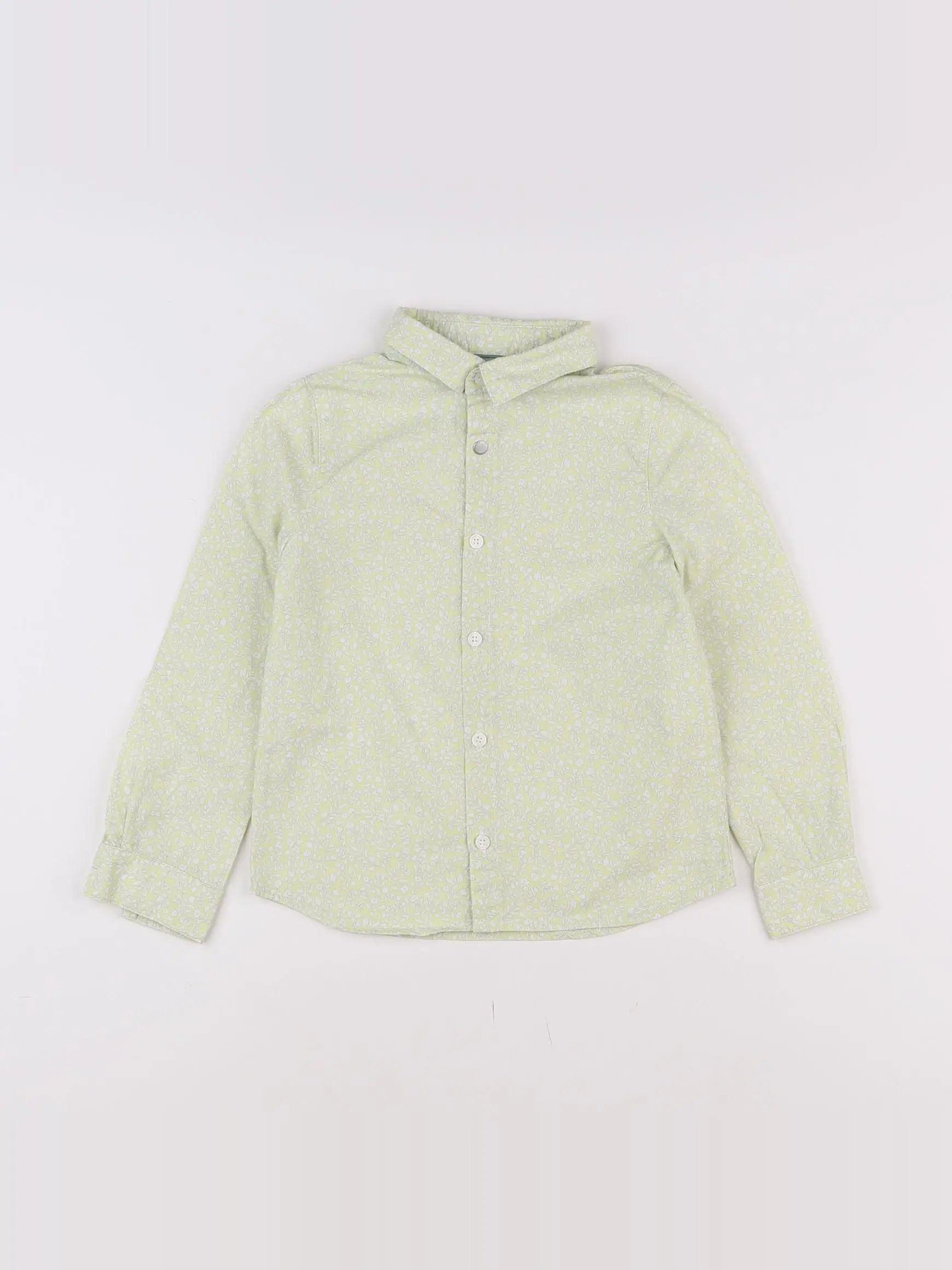 IKKS - chemise blanc, vert - 5 ans
