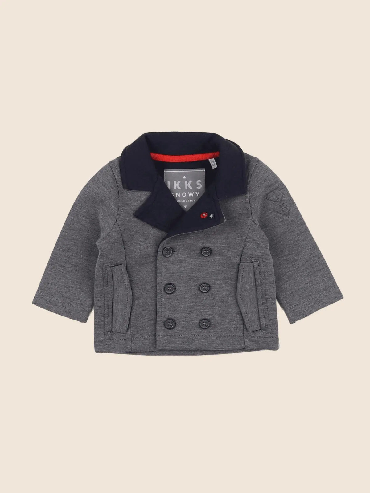 IKKS - veste gris - 6 mois
