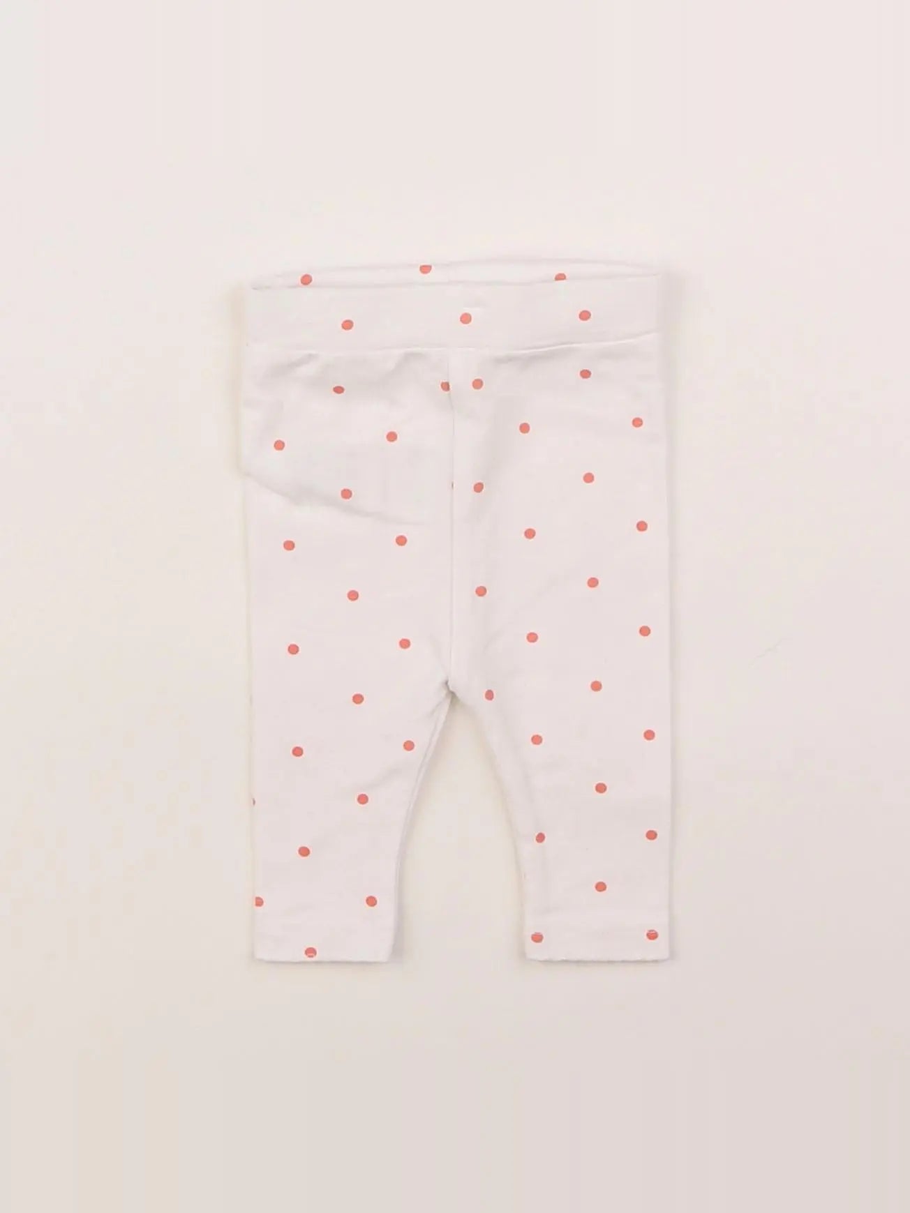 Vertbaudet - legging blanc - 1 mois